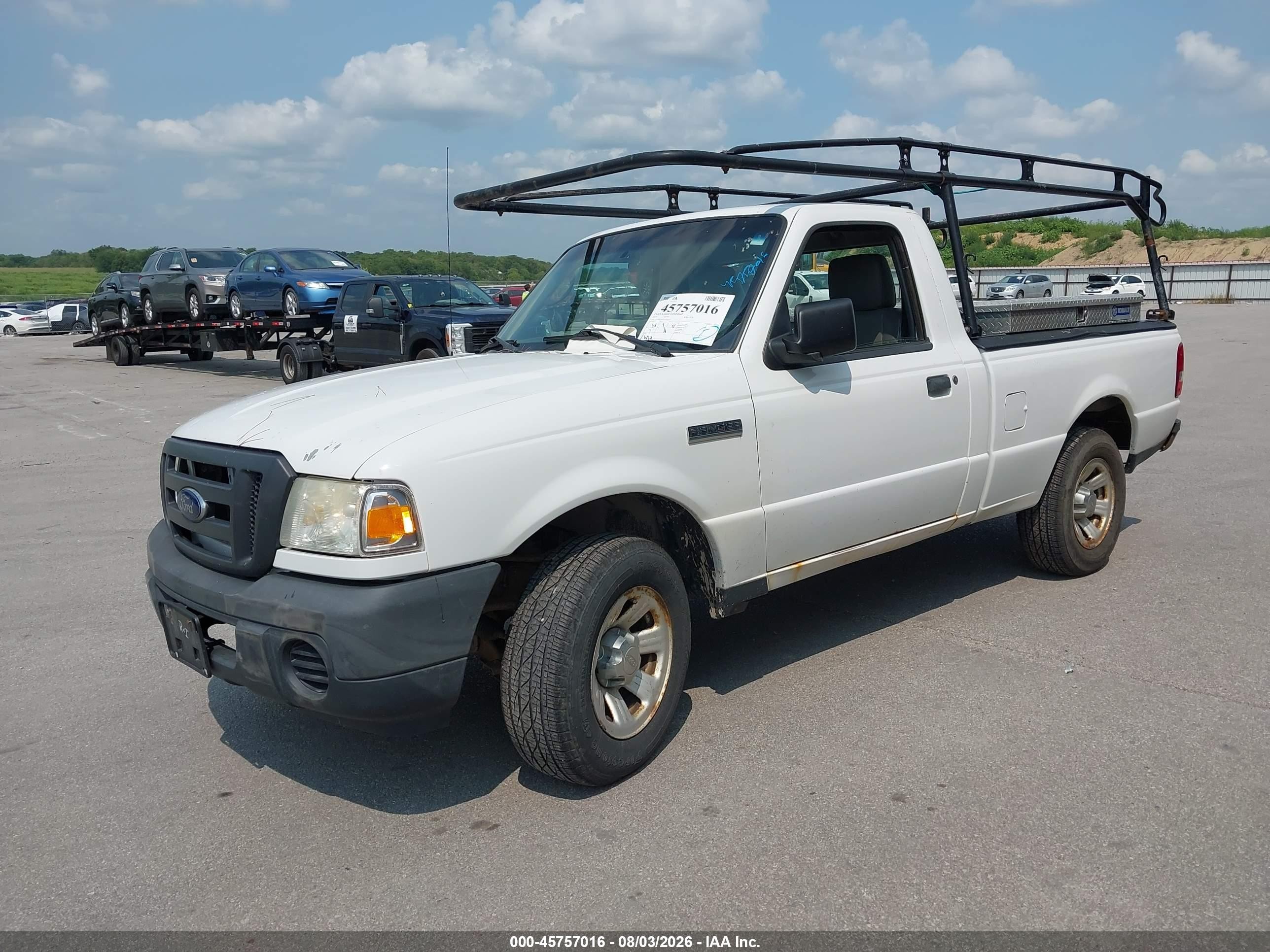 2010 Ford Ranger Xl/xlt White vin: 1FTKR1AD0APA53473