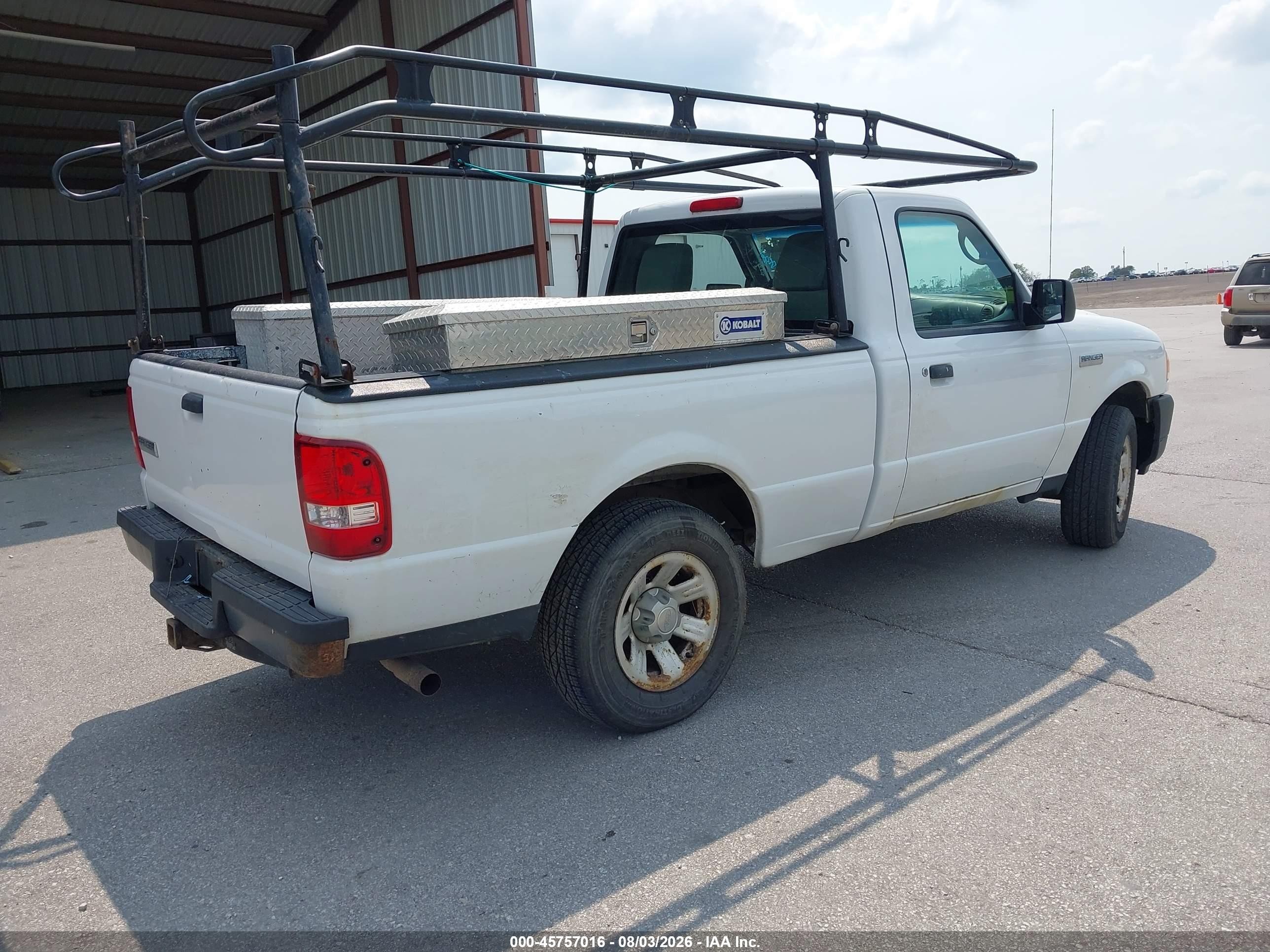 2010 Ford Ranger Xl/xlt White vin: 1FTKR1AD0APA53473