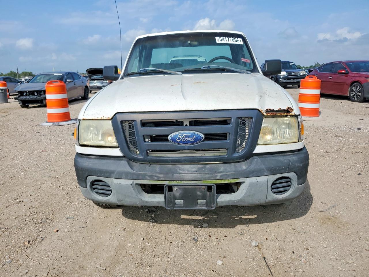 2011 Ford Ranger White vin: 1FTKR1AD0BPA02296