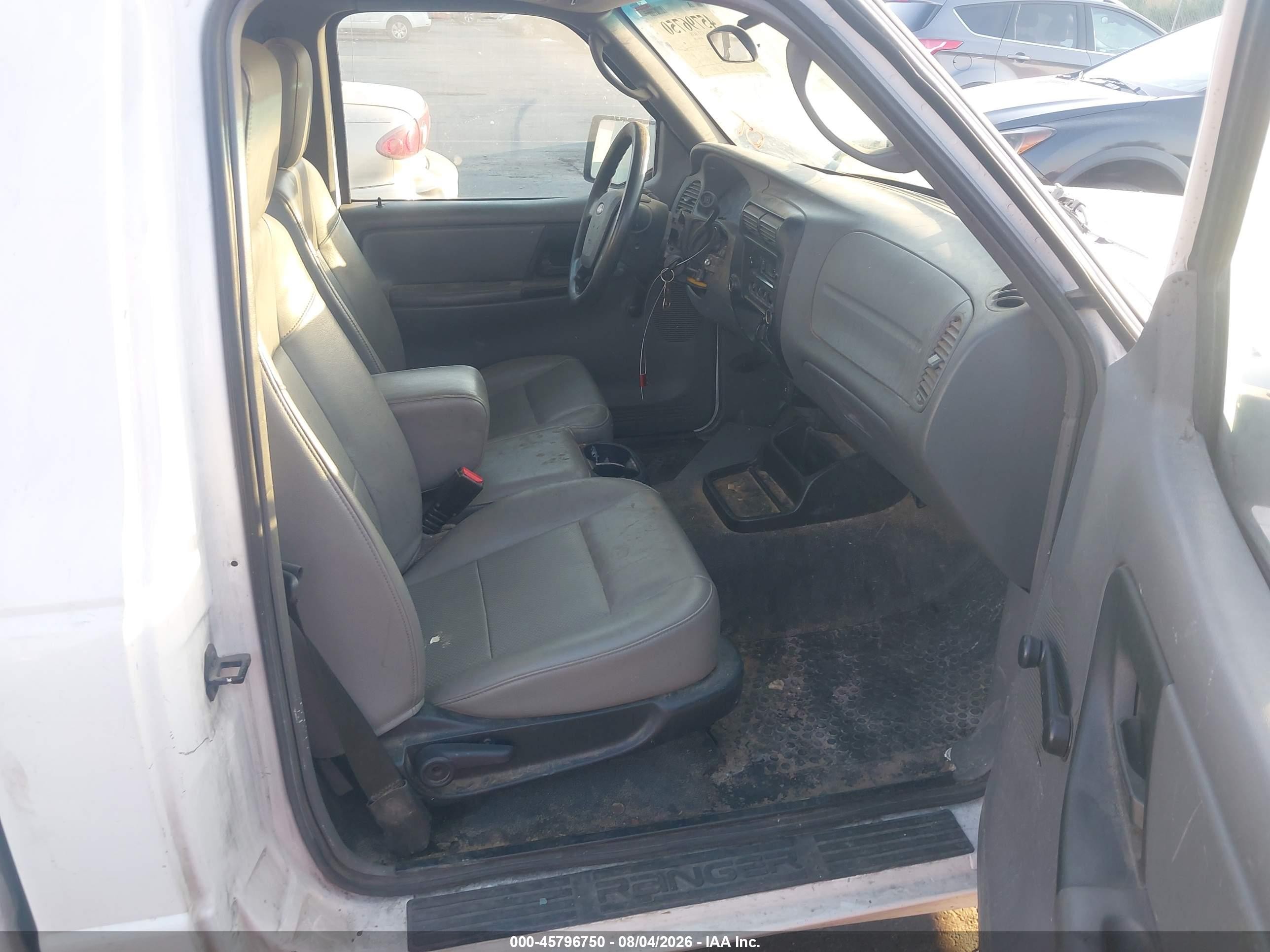 2011 Ford Ranger Xl White vin: 1FTKR1AD0BPA12794