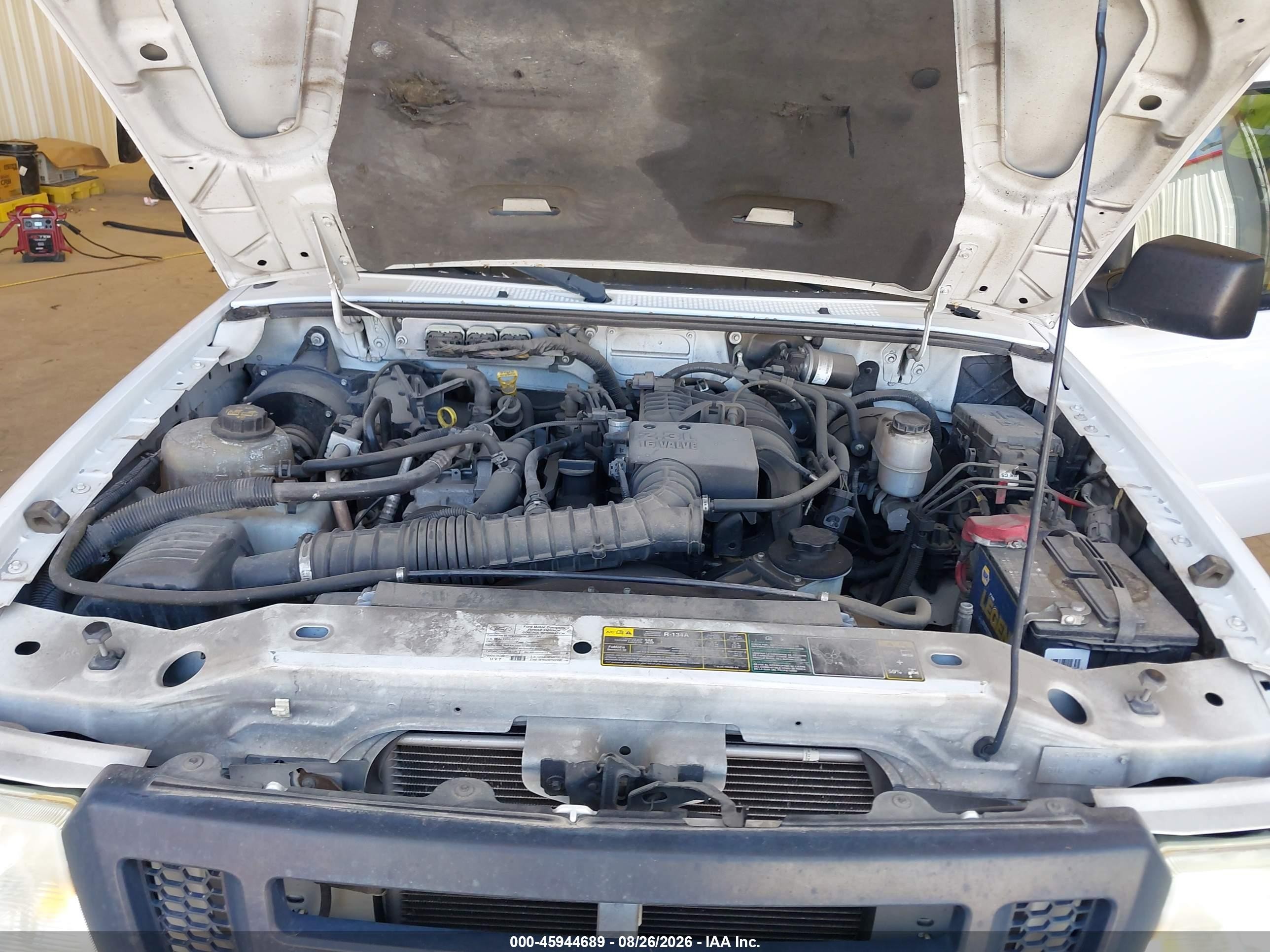 2011 Ford Ranger Xl White vin: 1FTKR1AD0BPA19972