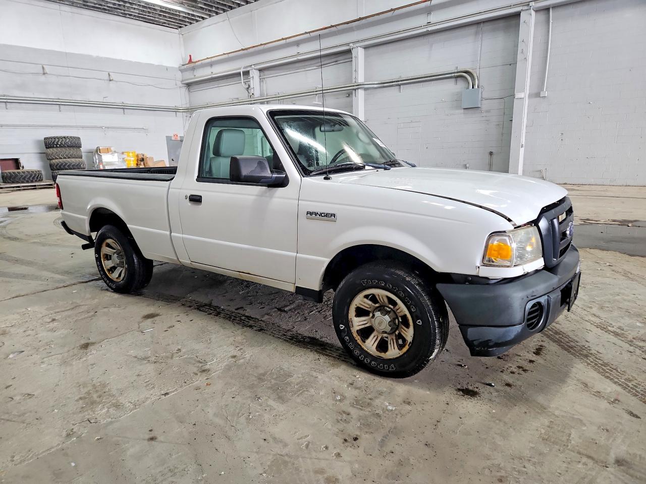 2011 Ford Ranger White vin: 1FTKR1AD0BPB02611