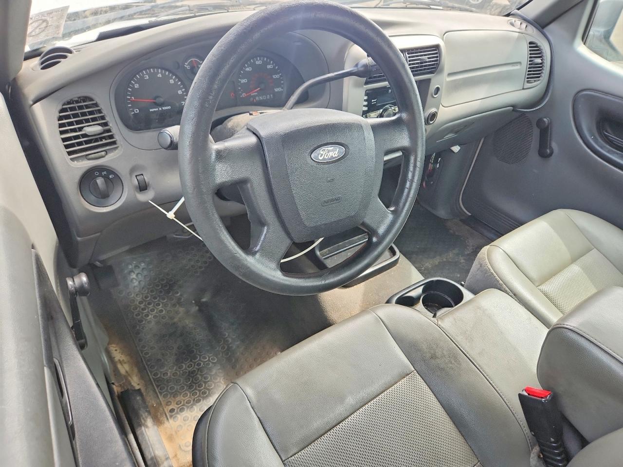 2011 Ford Ranger White vin: 1FTKR1AD0BPB02611