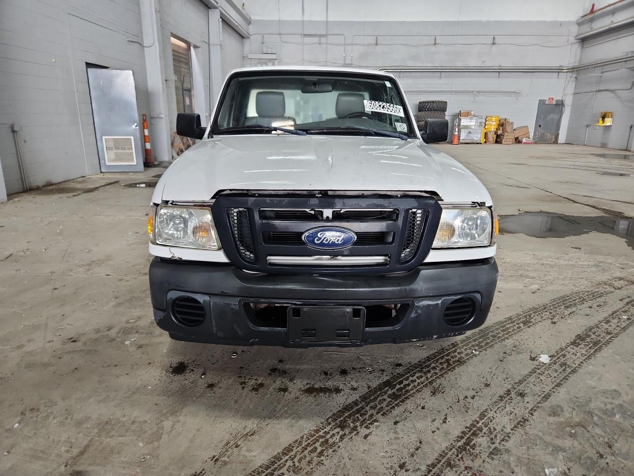 2011 Ford Ranger White vin: 1FTKR1AD0BPB02611 Damage: Left Head Lamp, Faded, Repair Required