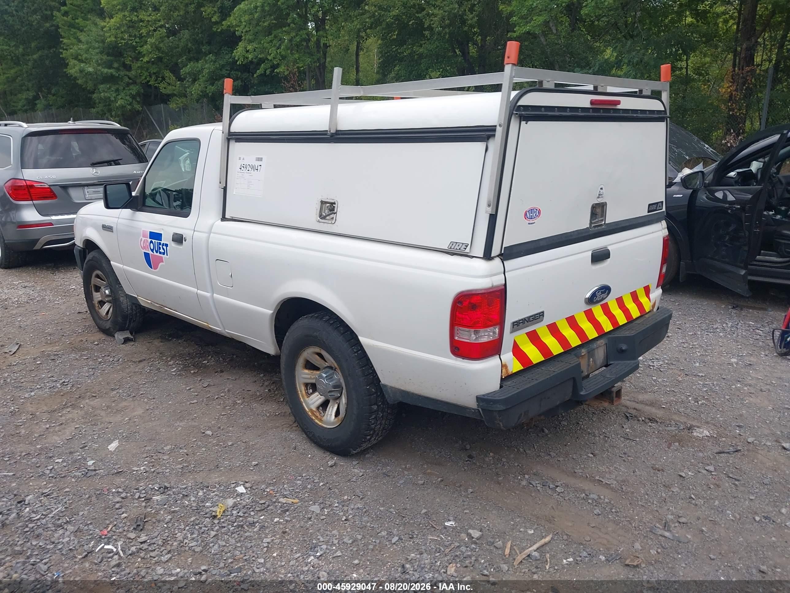 2011 Ford Ranger Xl White vin: 1FTKR1AD0BPB03368