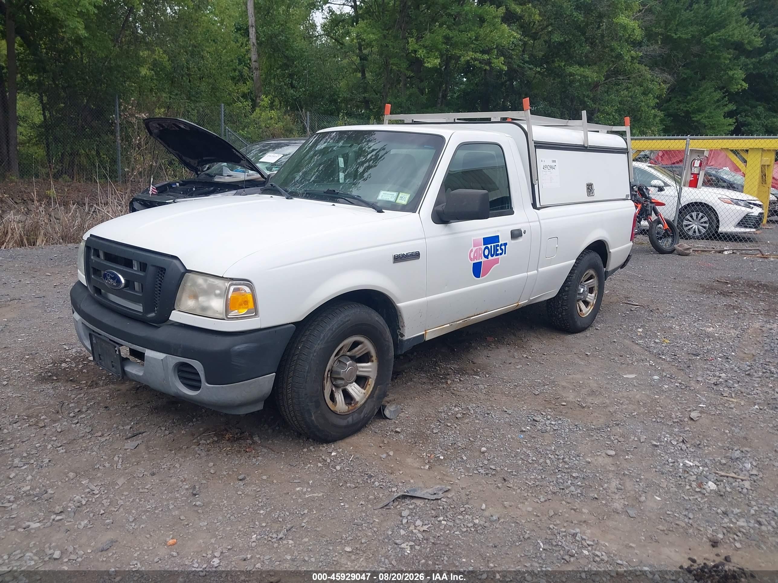 2011 Ford Ranger Xl White vin: 1FTKR1AD0BPB03368