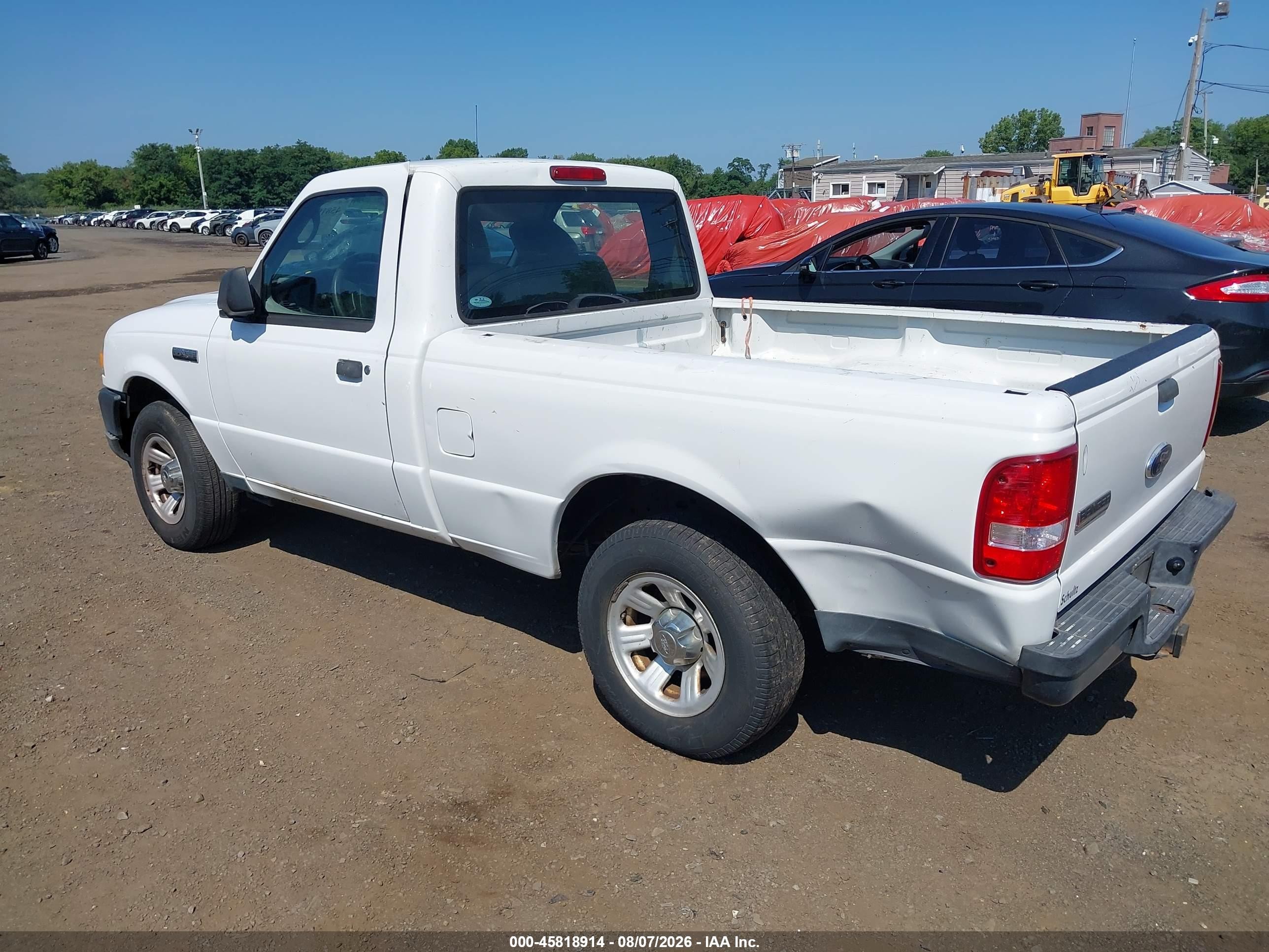 2010 Ford Ranger Xl/xlt White vin: 1FTKR1AD1APA60173