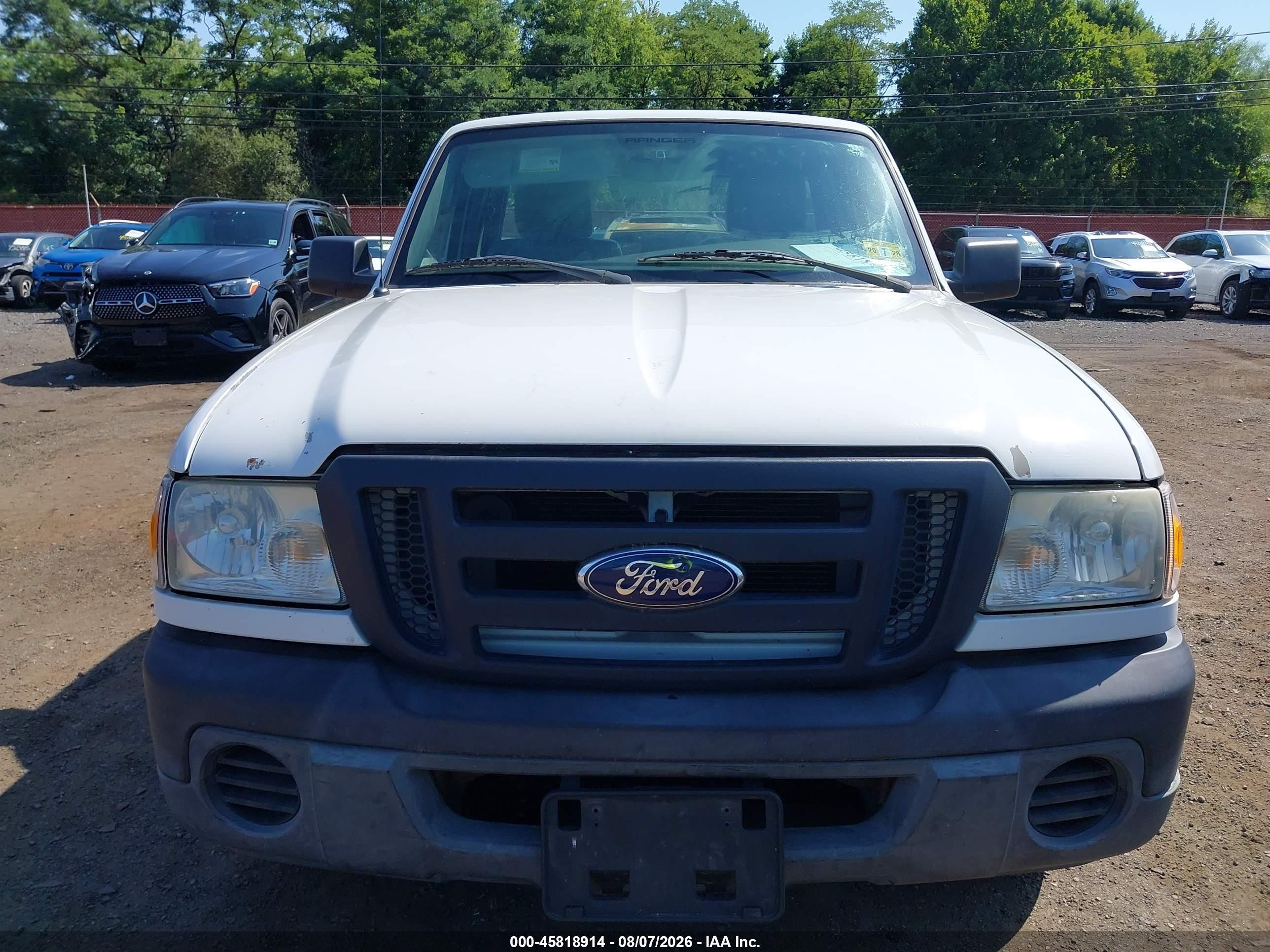 2010 Ford Ranger Xl/xlt White vin: 1FTKR1AD1APA60173