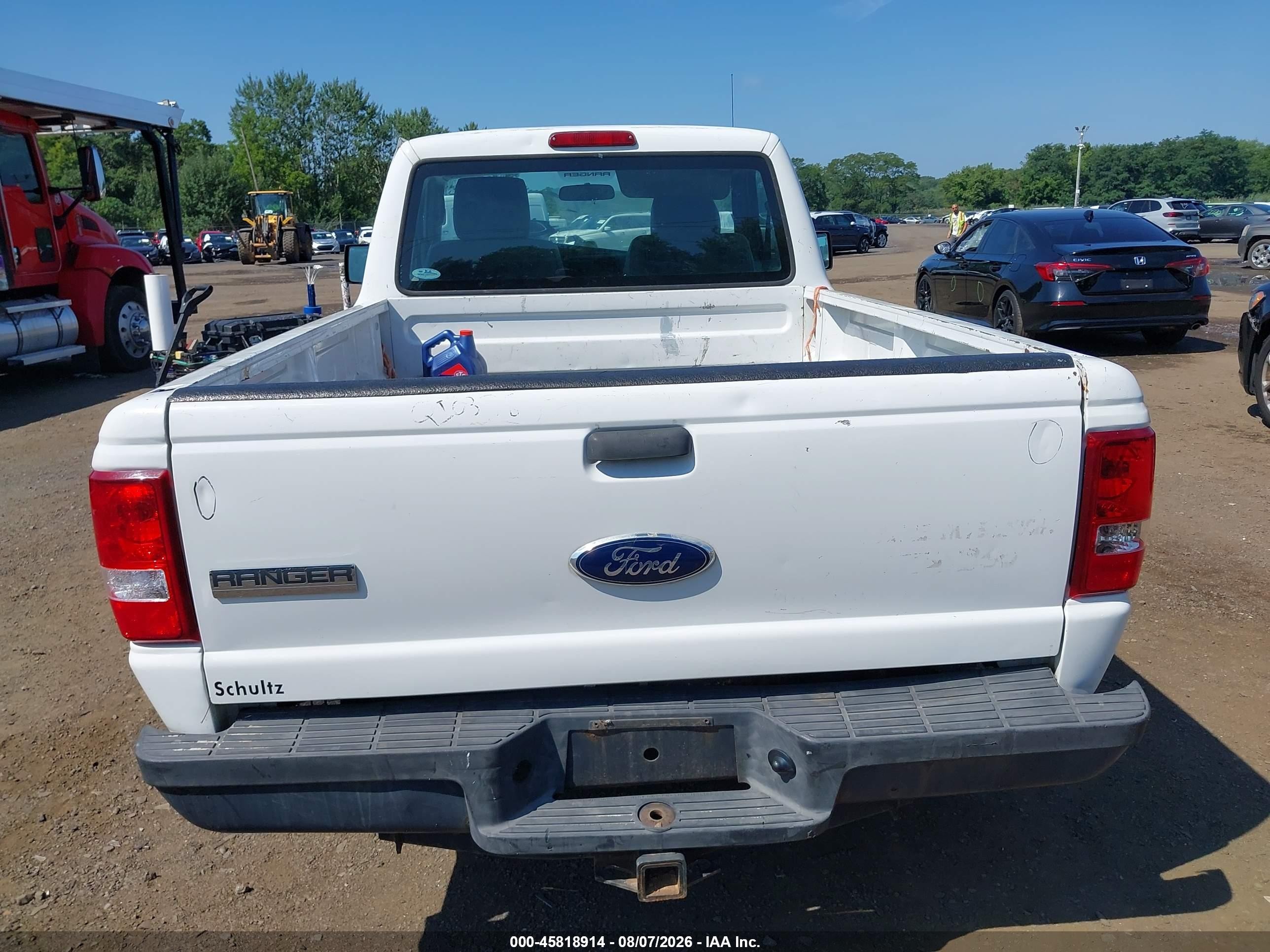 2010 Ford Ranger Xl/xlt White vin: 1FTKR1AD1APA60173