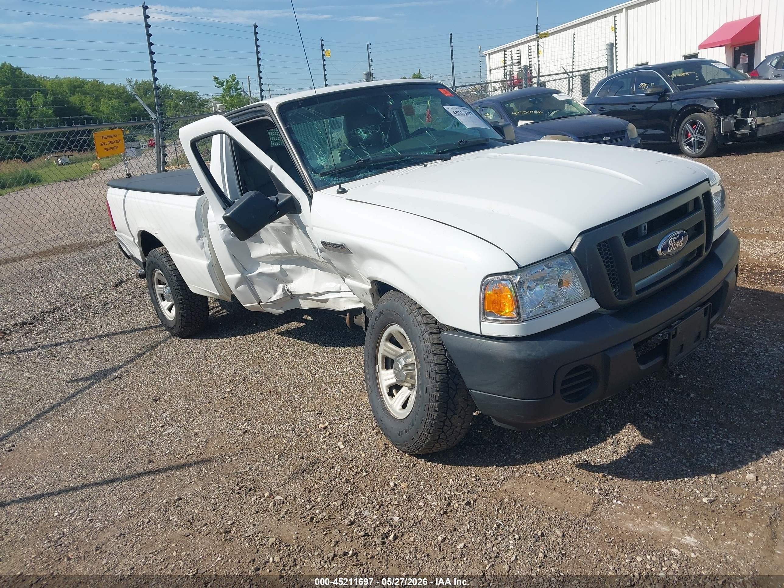 2010 Ford Ranger Xl/xlt White vin: 1FTKR1AD1APA66359