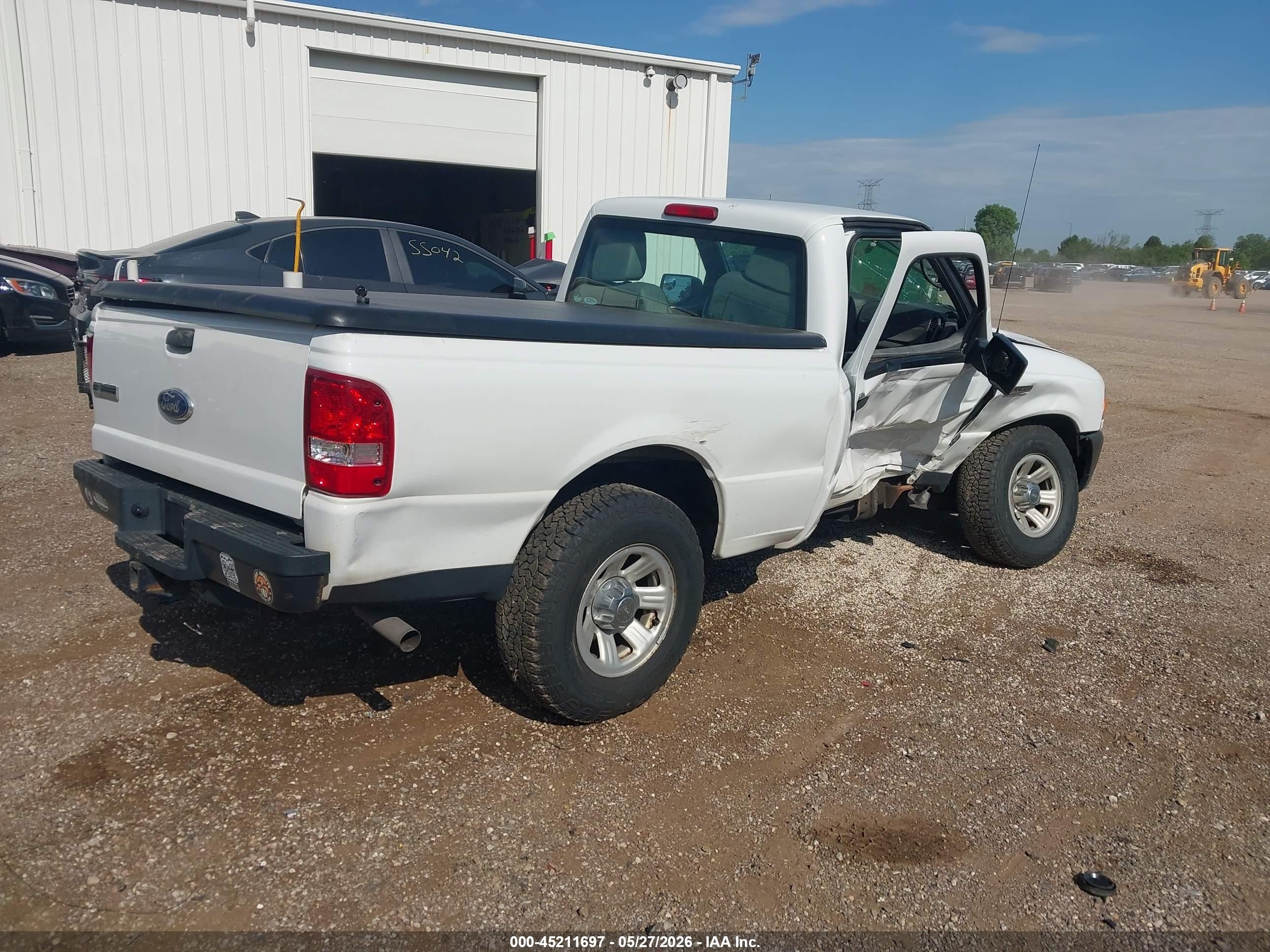 2010 Ford Ranger Xl/xlt White vin: 1FTKR1AD1APA66359