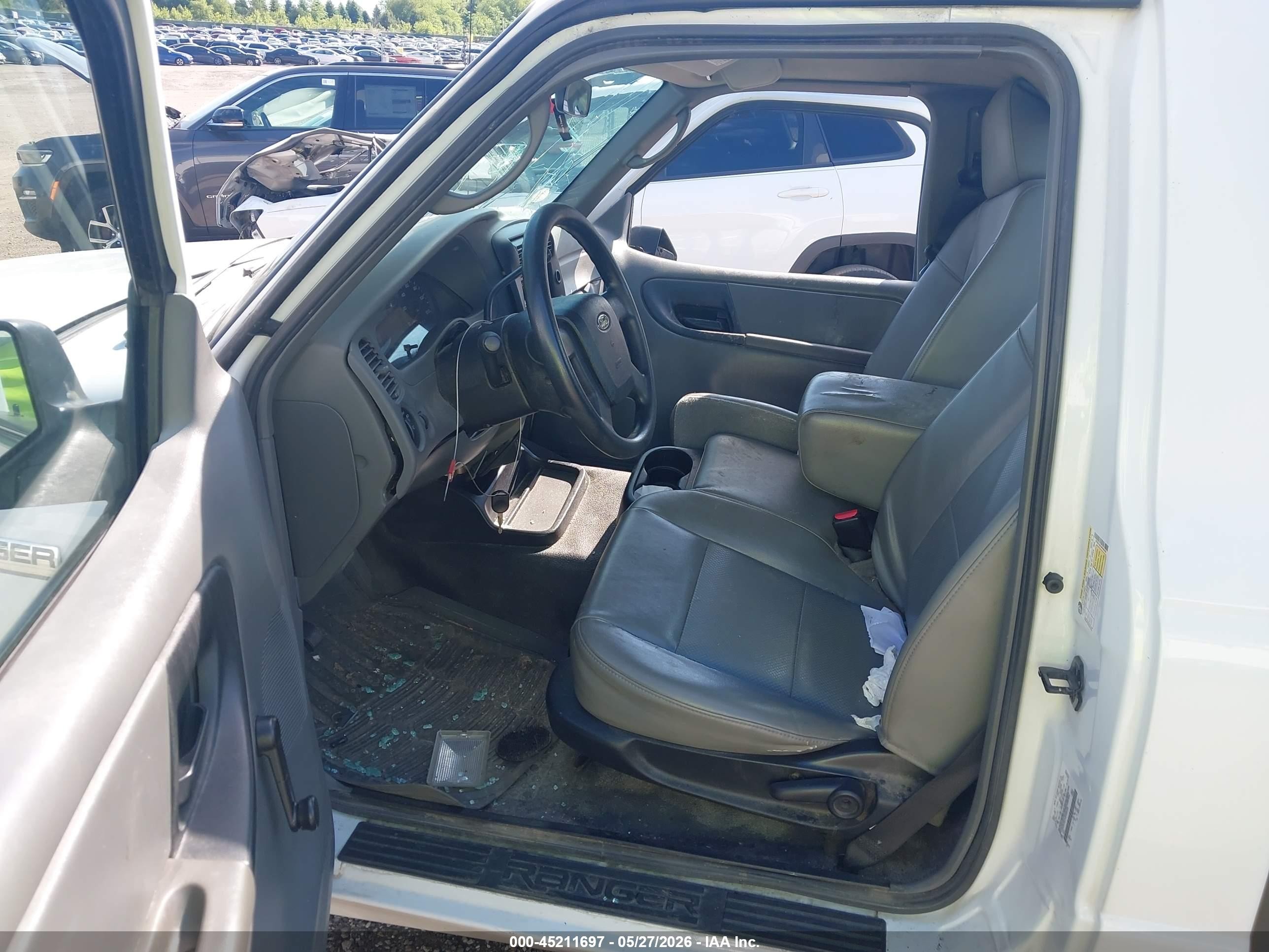 2010 Ford Ranger Xl/xlt White vin: 1FTKR1AD1APA66359