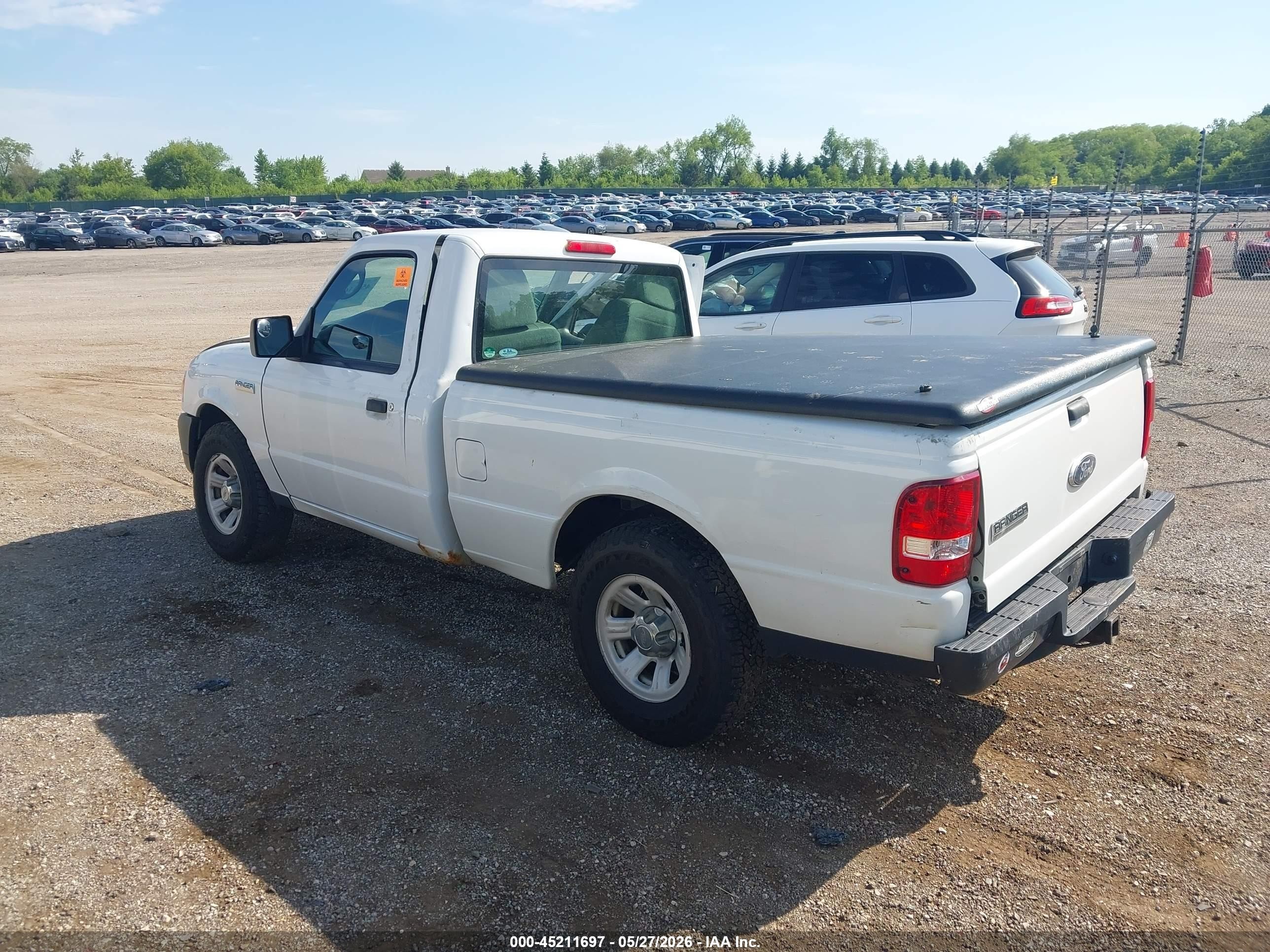 2010 Ford Ranger Xl/xlt White vin: 1FTKR1AD1APA66359