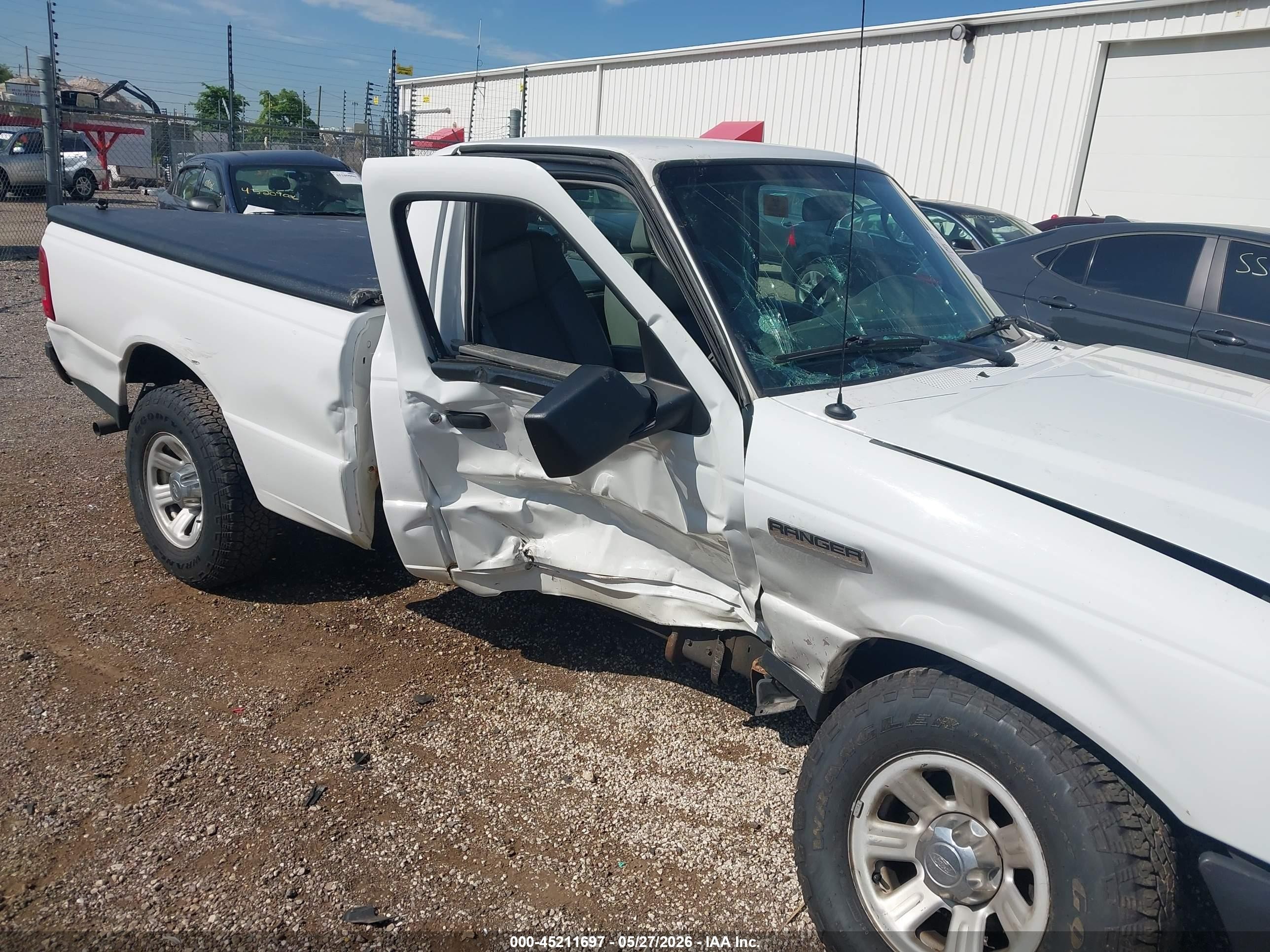 2010 Ford Ranger Xl/xlt White vin: 1FTKR1AD1APA66359