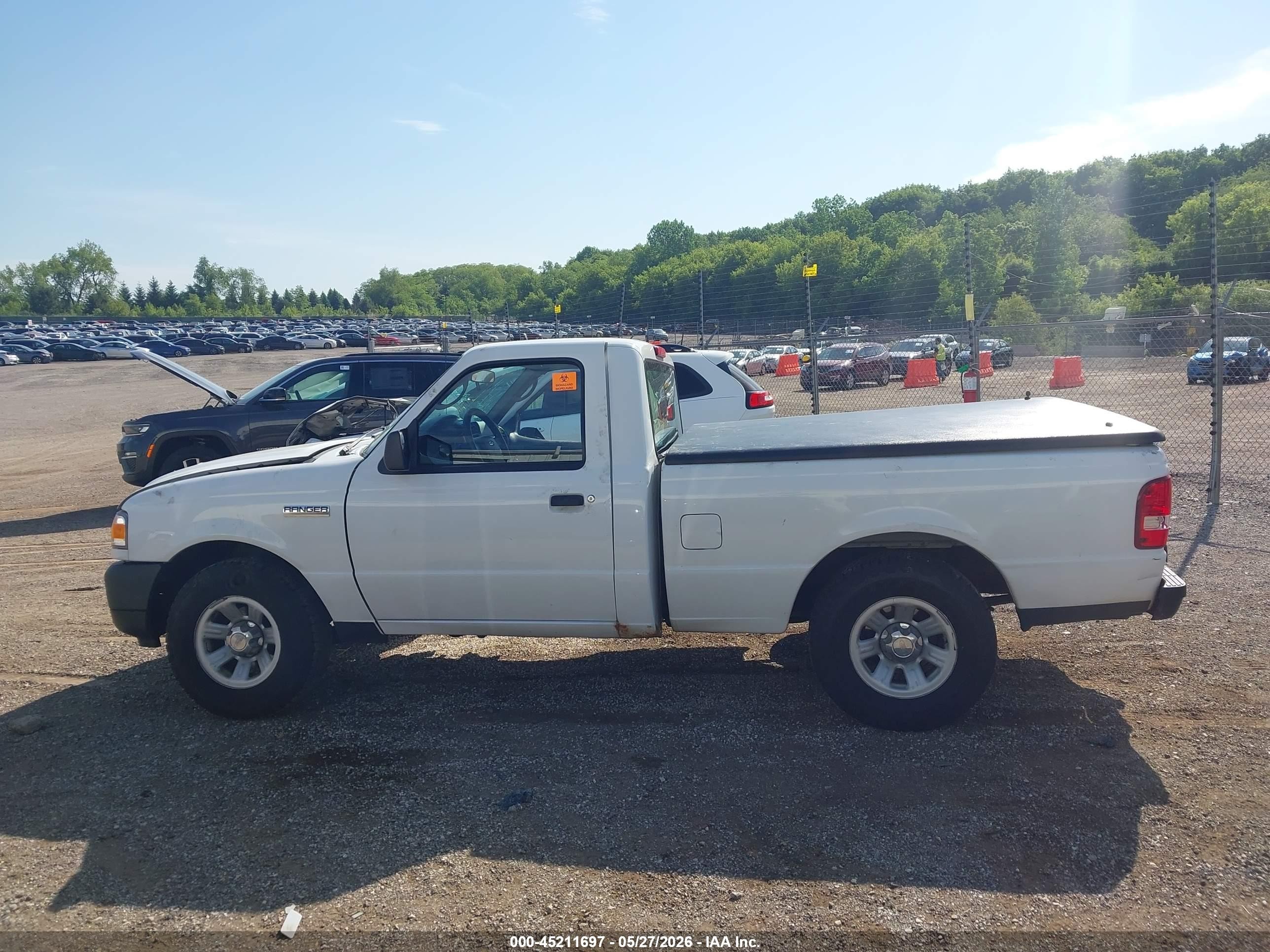 2010 Ford Ranger Xl/xlt White vin: 1FTKR1AD1APA66359