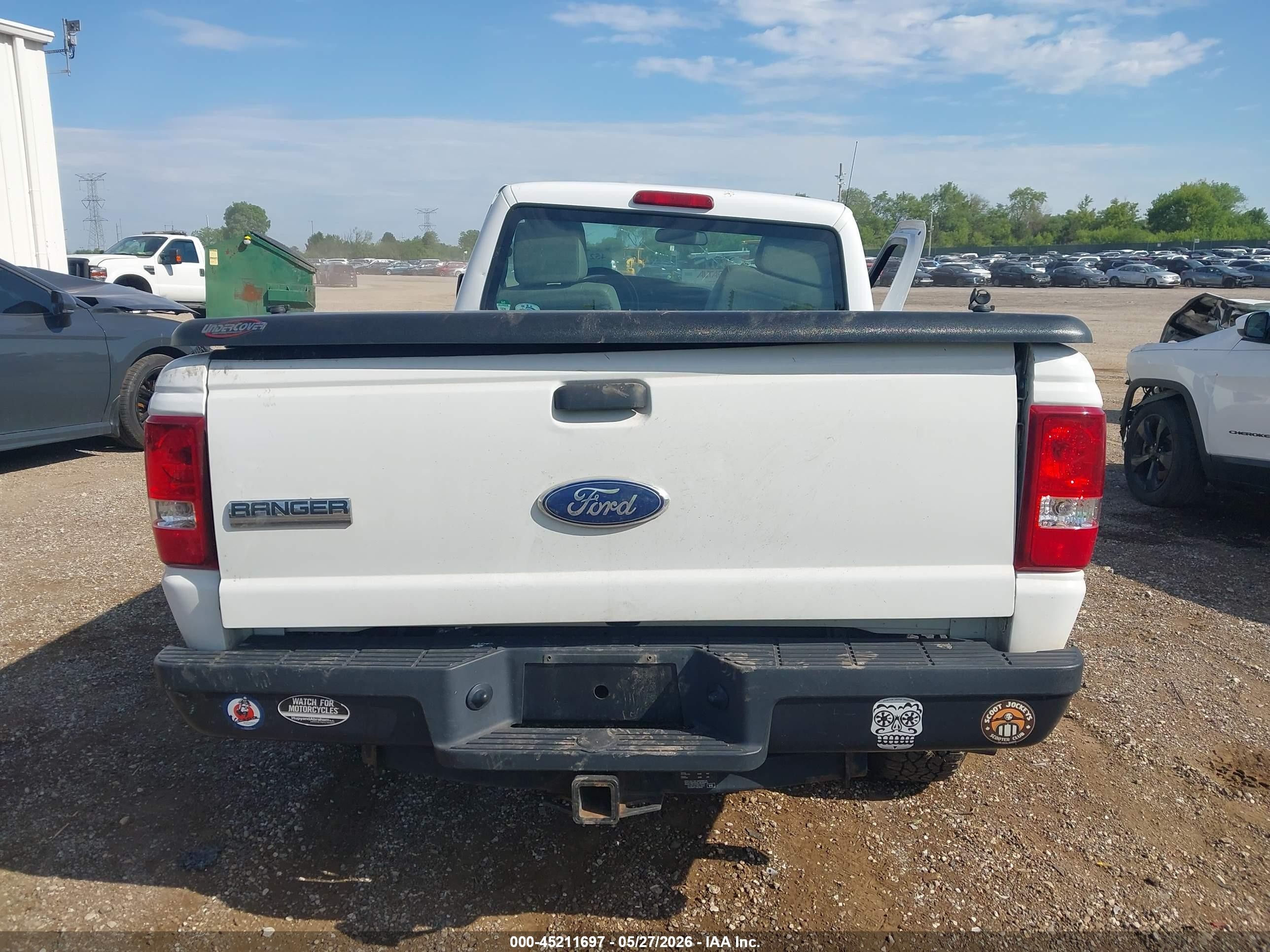 2010 Ford Ranger Xl/xlt White vin: 1FTKR1AD1APA66359