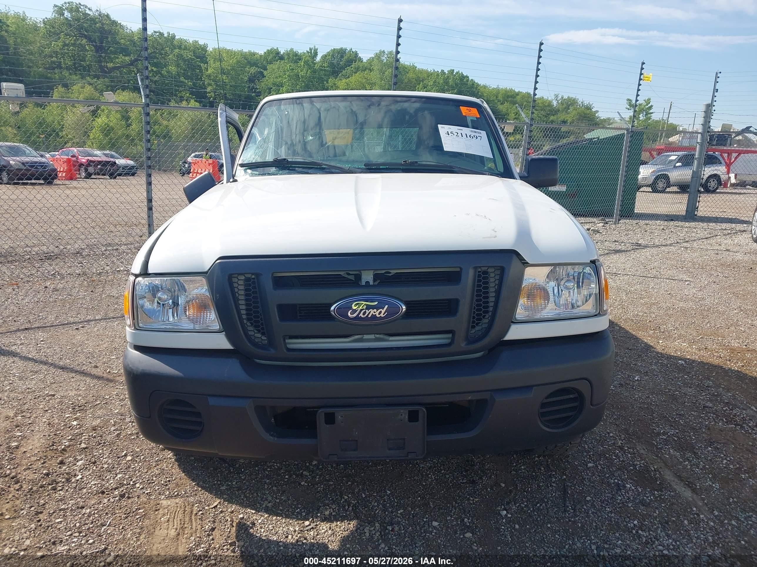 2010 Ford Ranger Xl/xlt White vin: 1FTKR1AD1APA66359