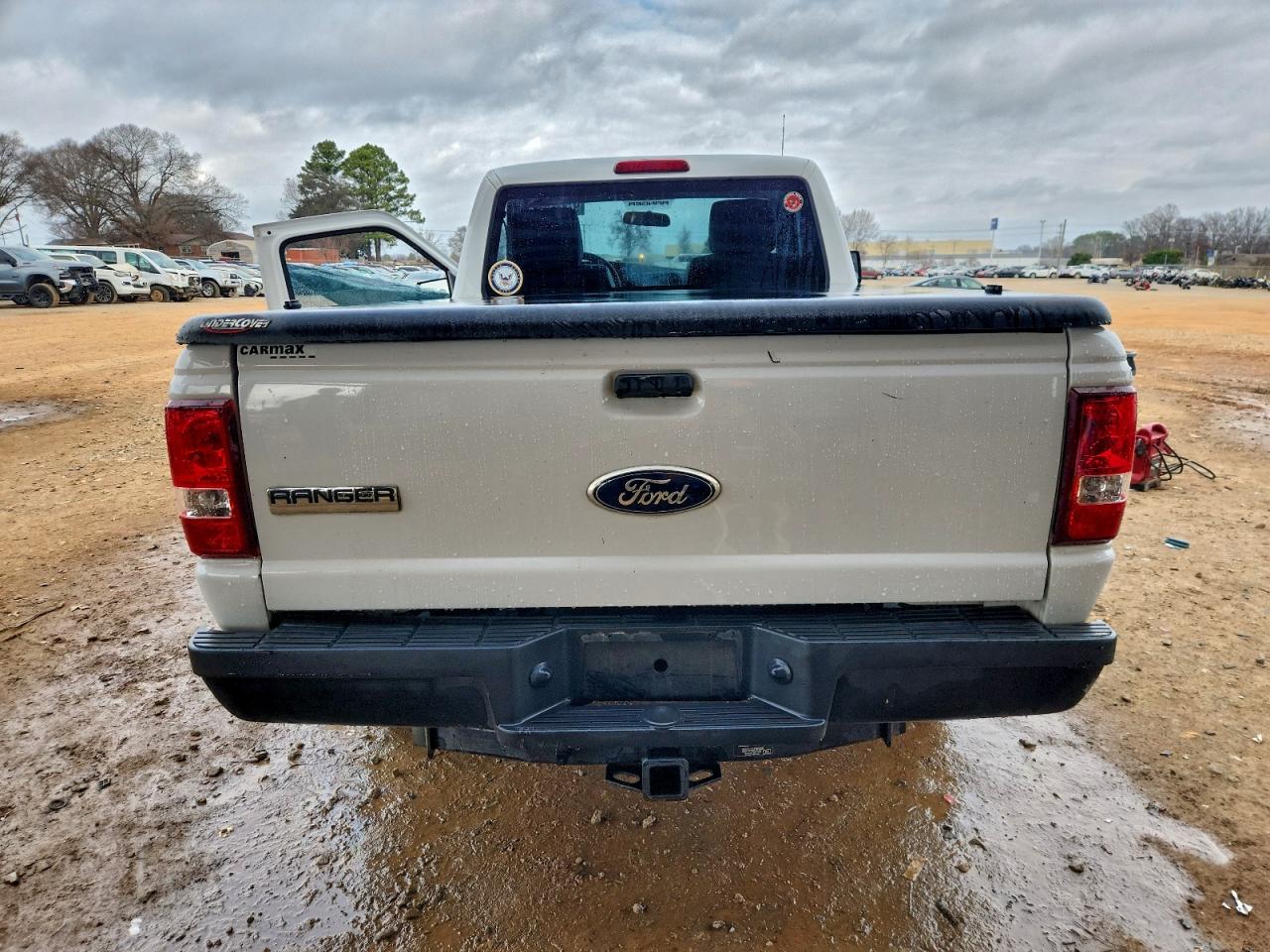 2010 Ford Ranger White vin: 1FTKR1AD1APA72548