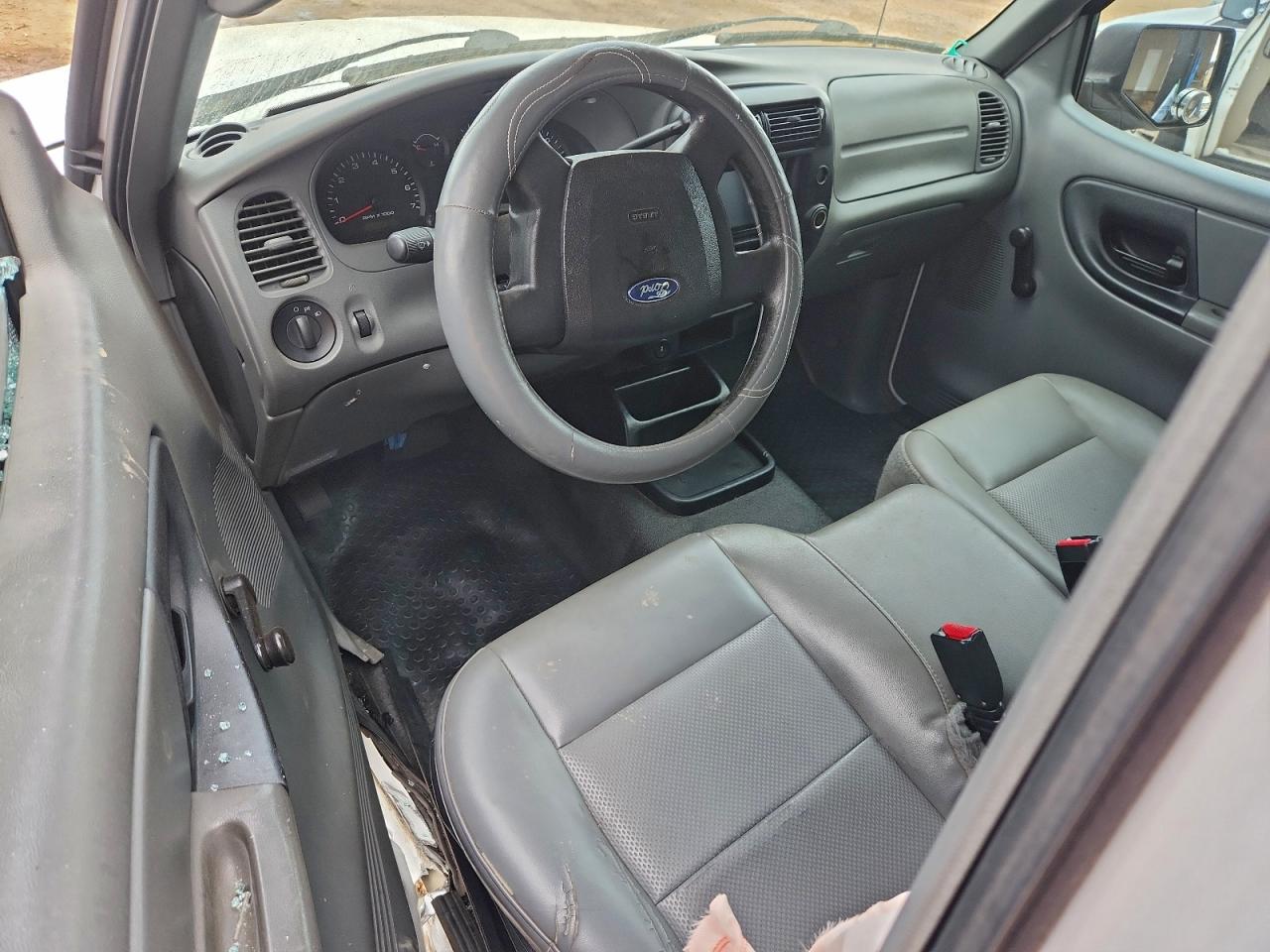2010 Ford Ranger White vin: 1FTKR1AD1APA72548