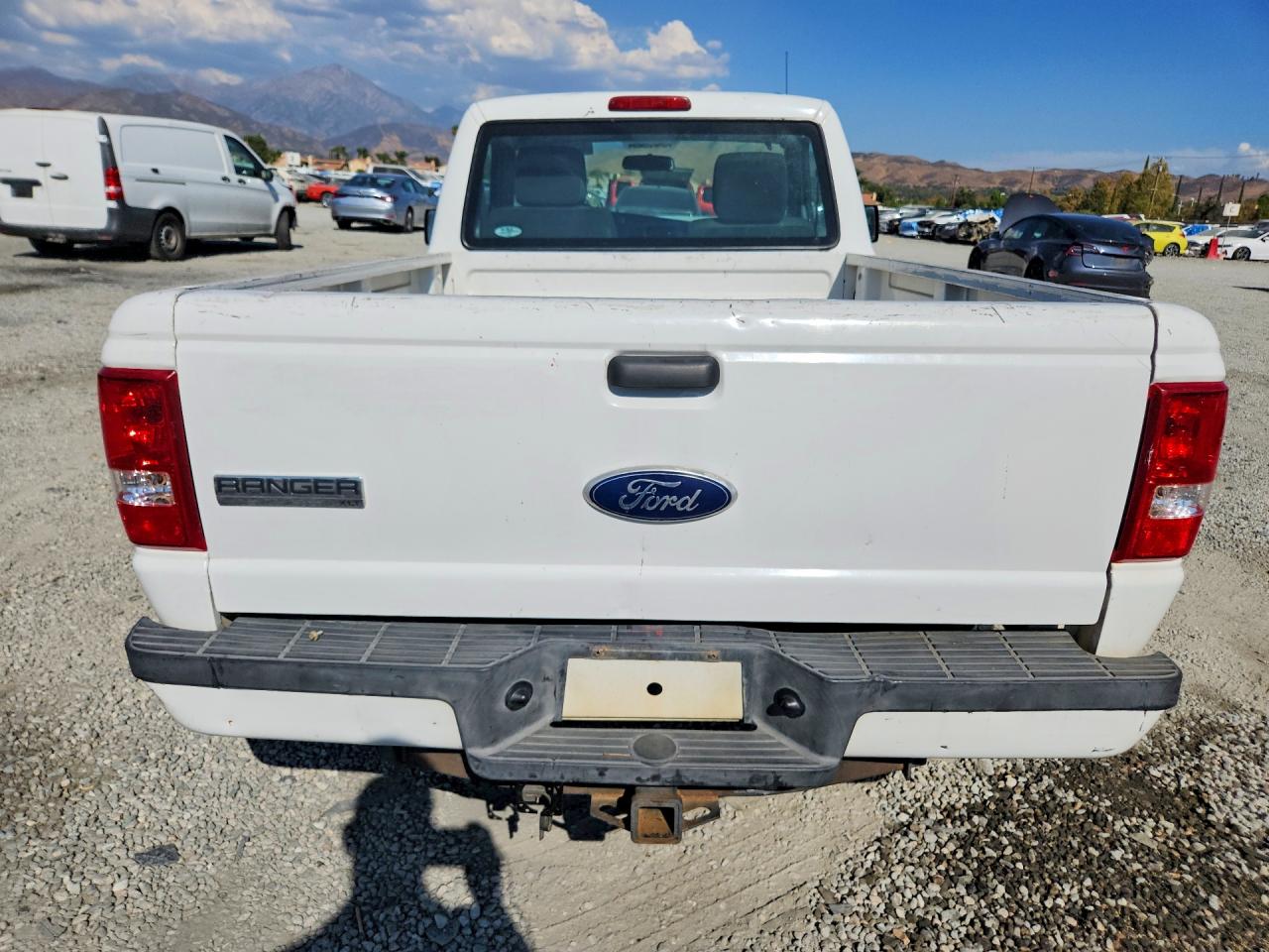 2011 Ford Ranger White vin: 1FTKR1AD1BPA25084