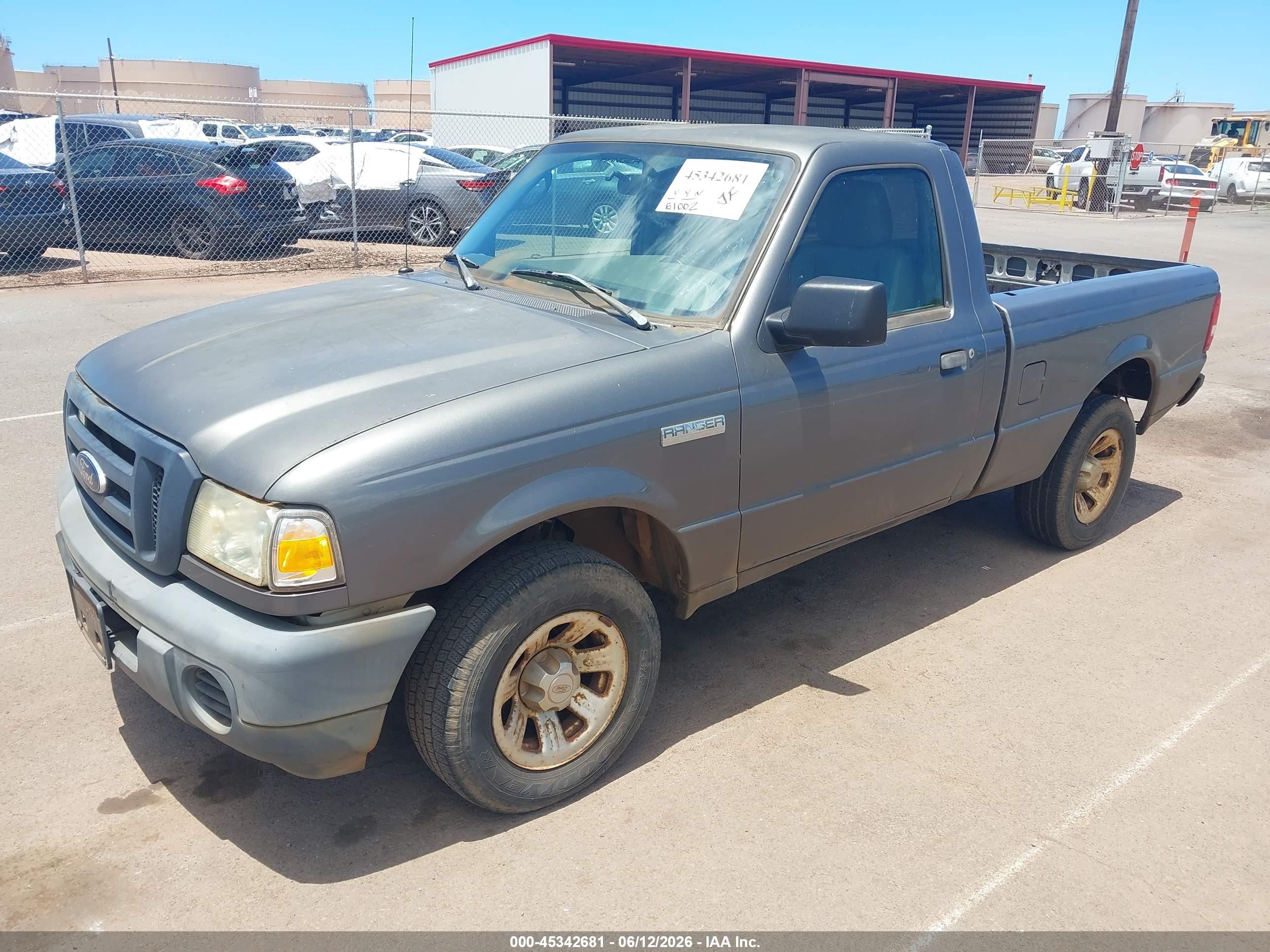 2011 Ford Ranger Xl Gray vin: 1FTKR1AD1BPA31239