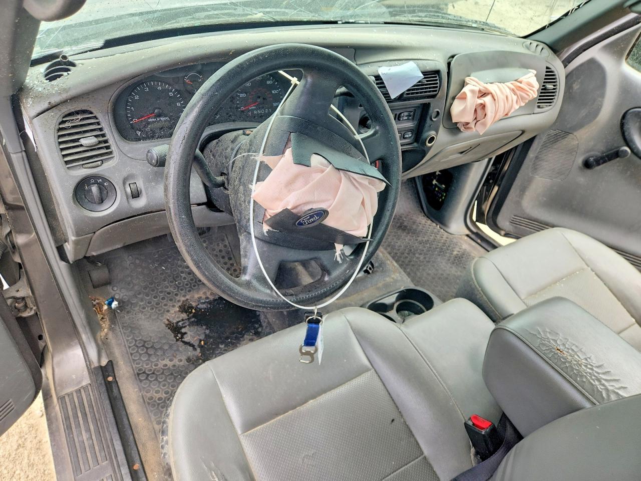 2011 Ford Ranger Gray vin: 1FTKR1AD1BPA48686