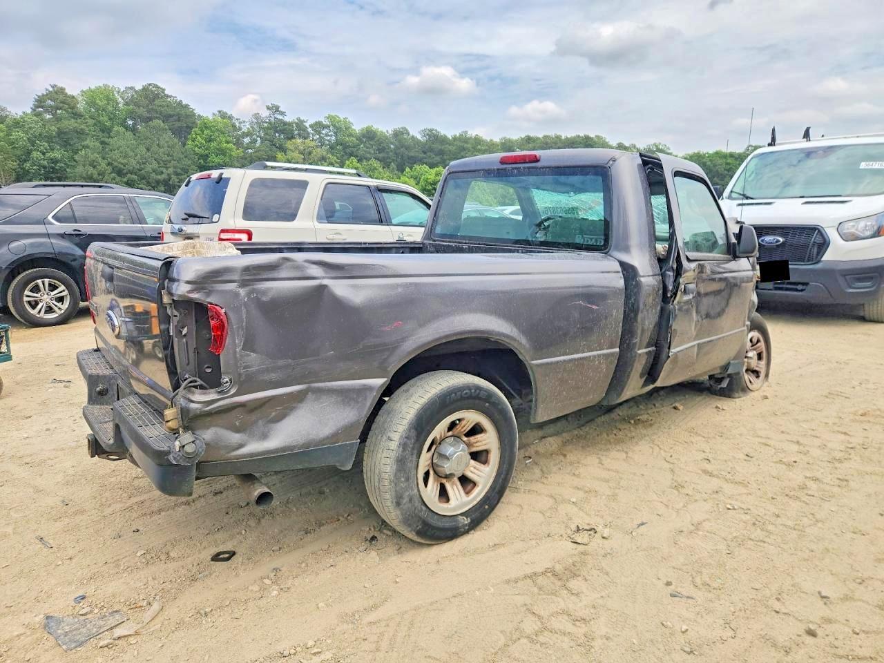 2011 Ford Ranger Gray vin: 1FTKR1AD1BPA48686