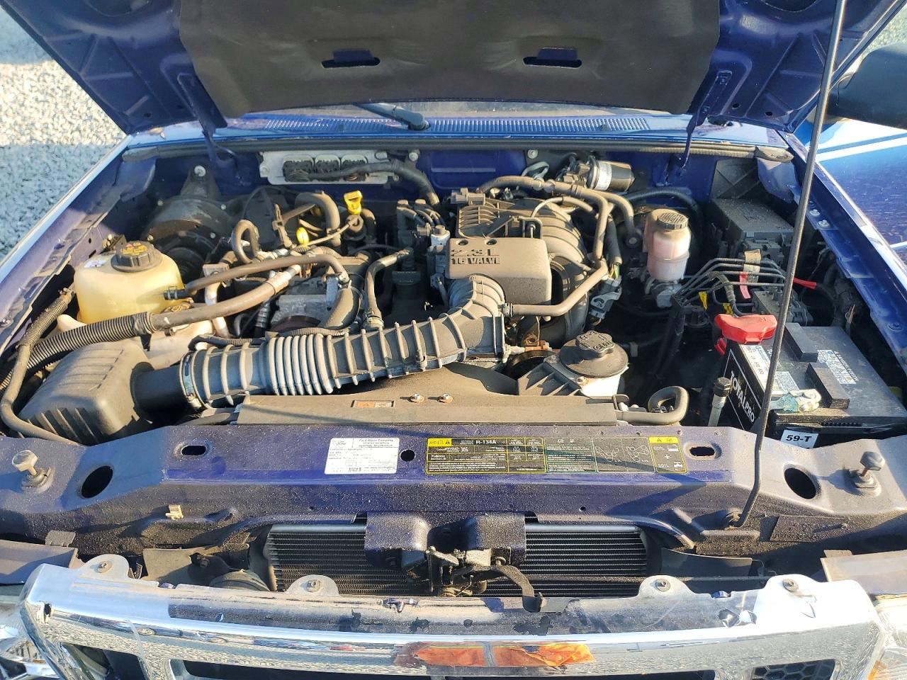 2011 Ford Ranger Blue vin: 1FTKR1AD1BPA85592