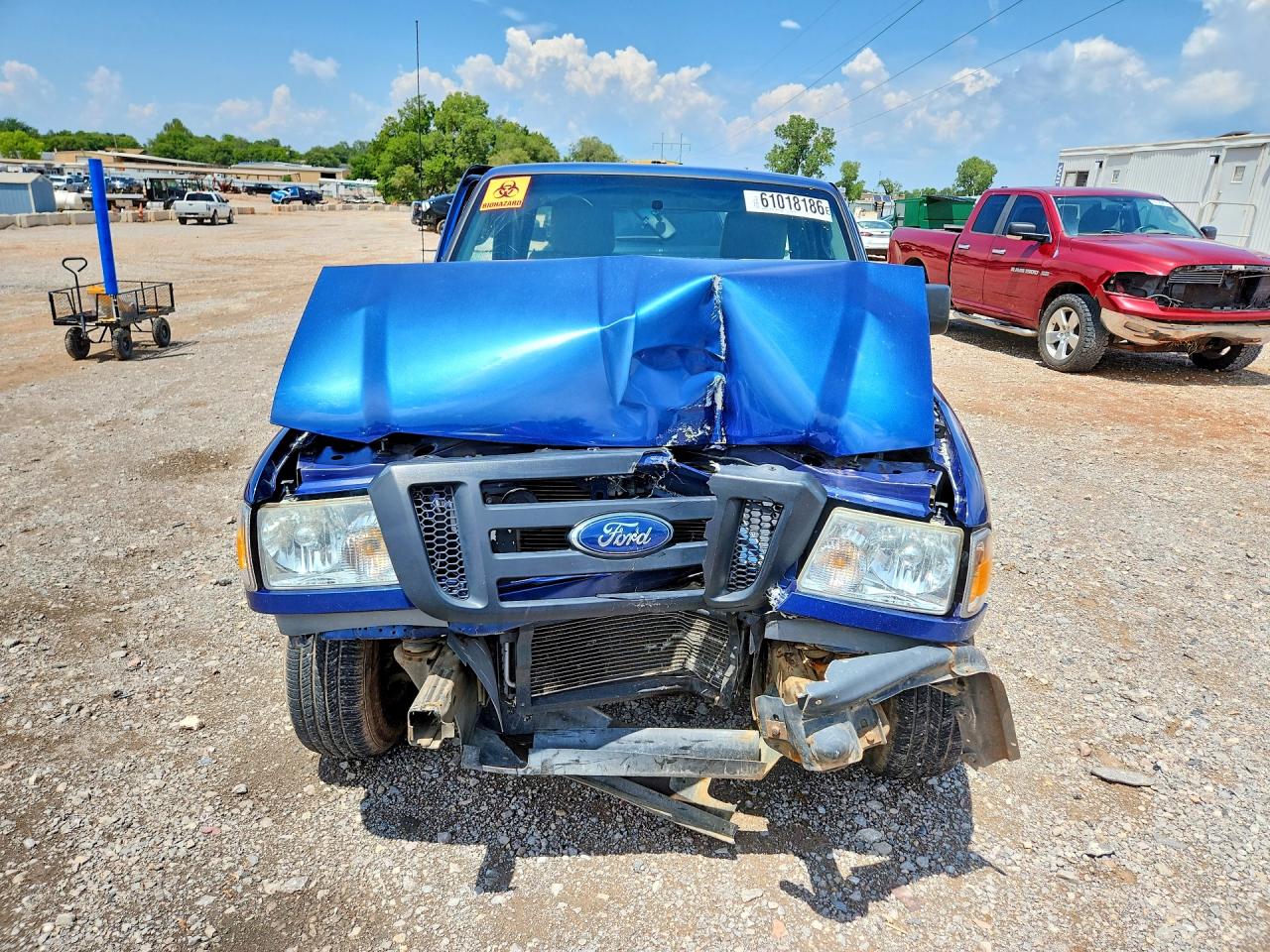 2011 Ford Ranger Blue vin: 1FTKR1AD1BPB01970