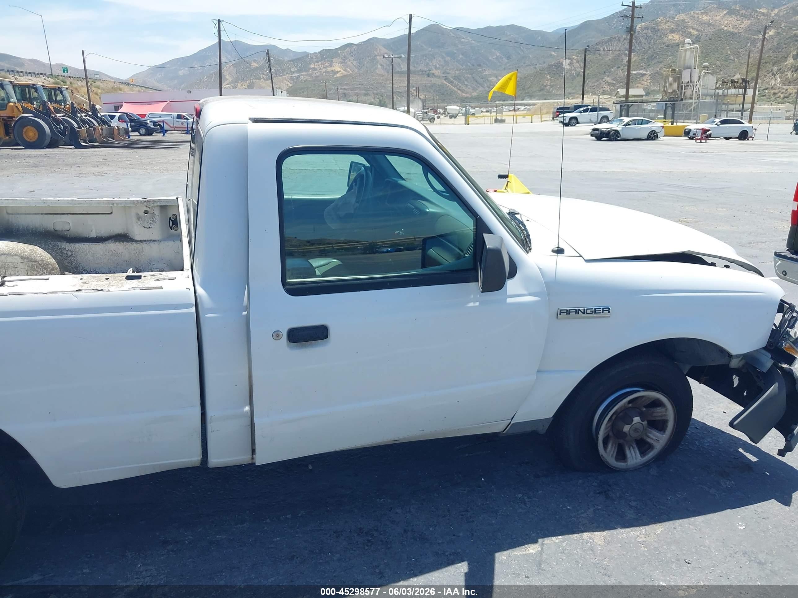 2010 Ford Ranger Xl/xlt White vin: 1FTKR1AD2APA19812