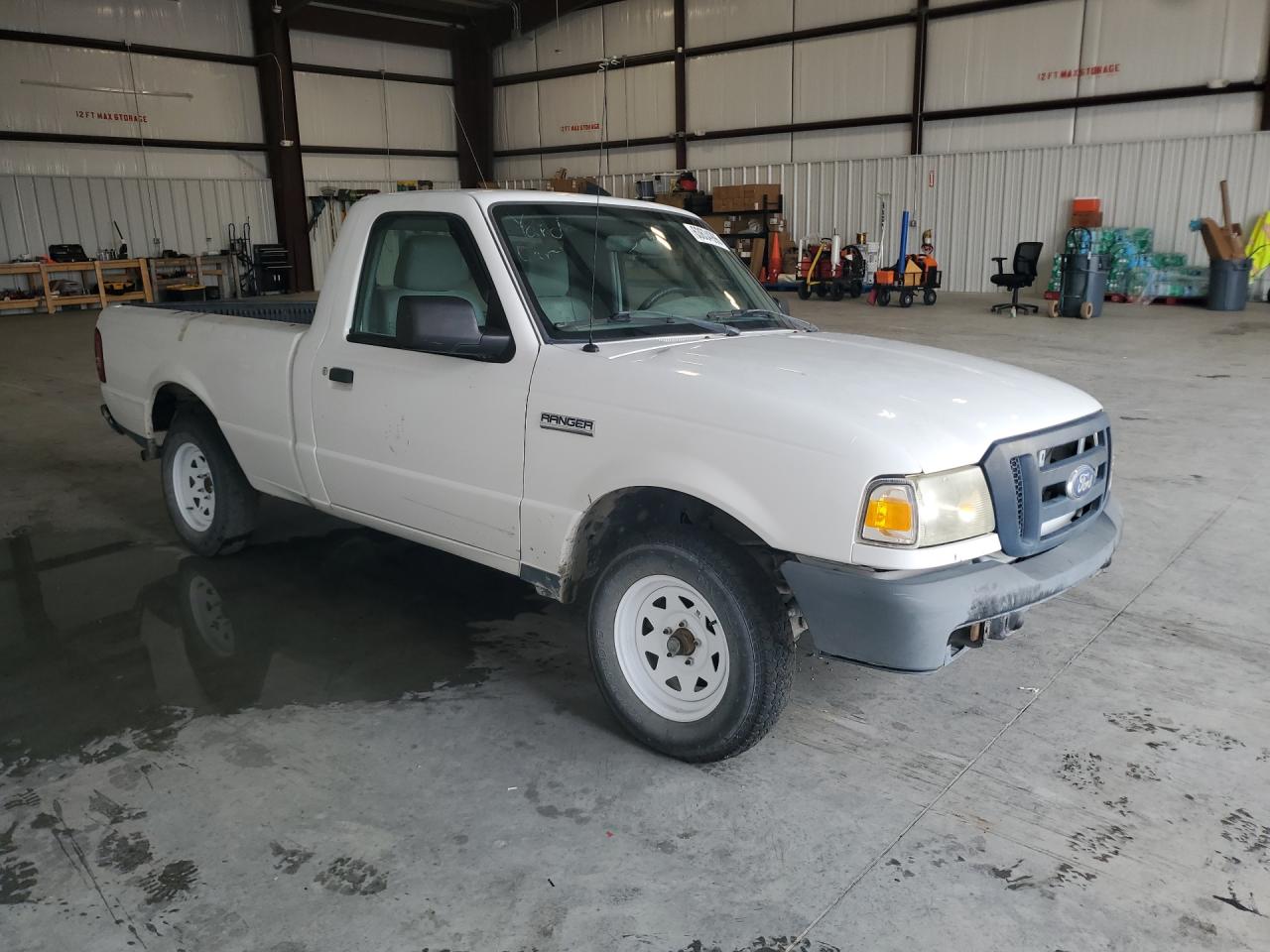 2011 Ford Ranger White vin: 1FTKR1AD2BPA19861