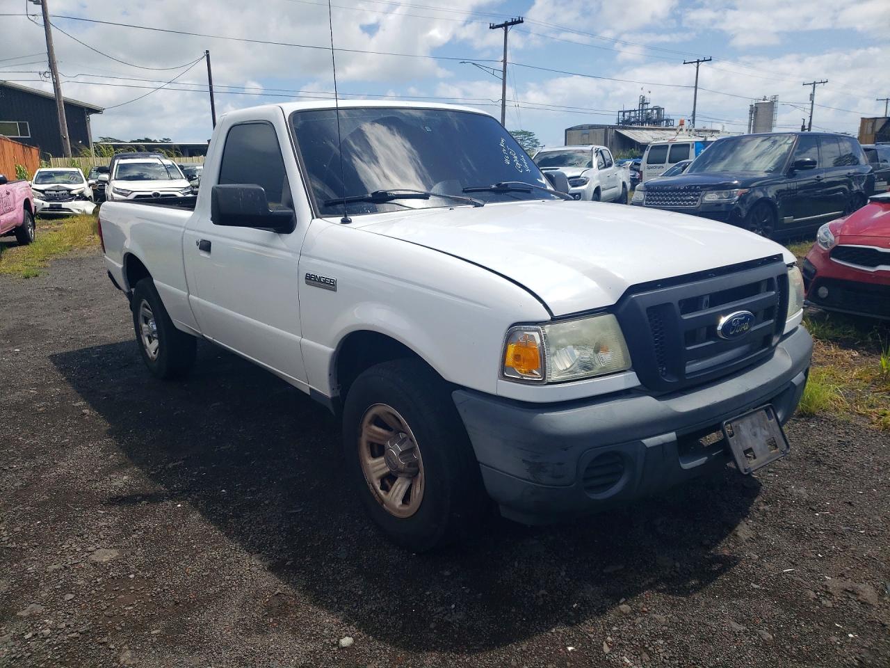 2011 Ford Ranger Xl Белый vin: 1FTKR1AD2BPB21483