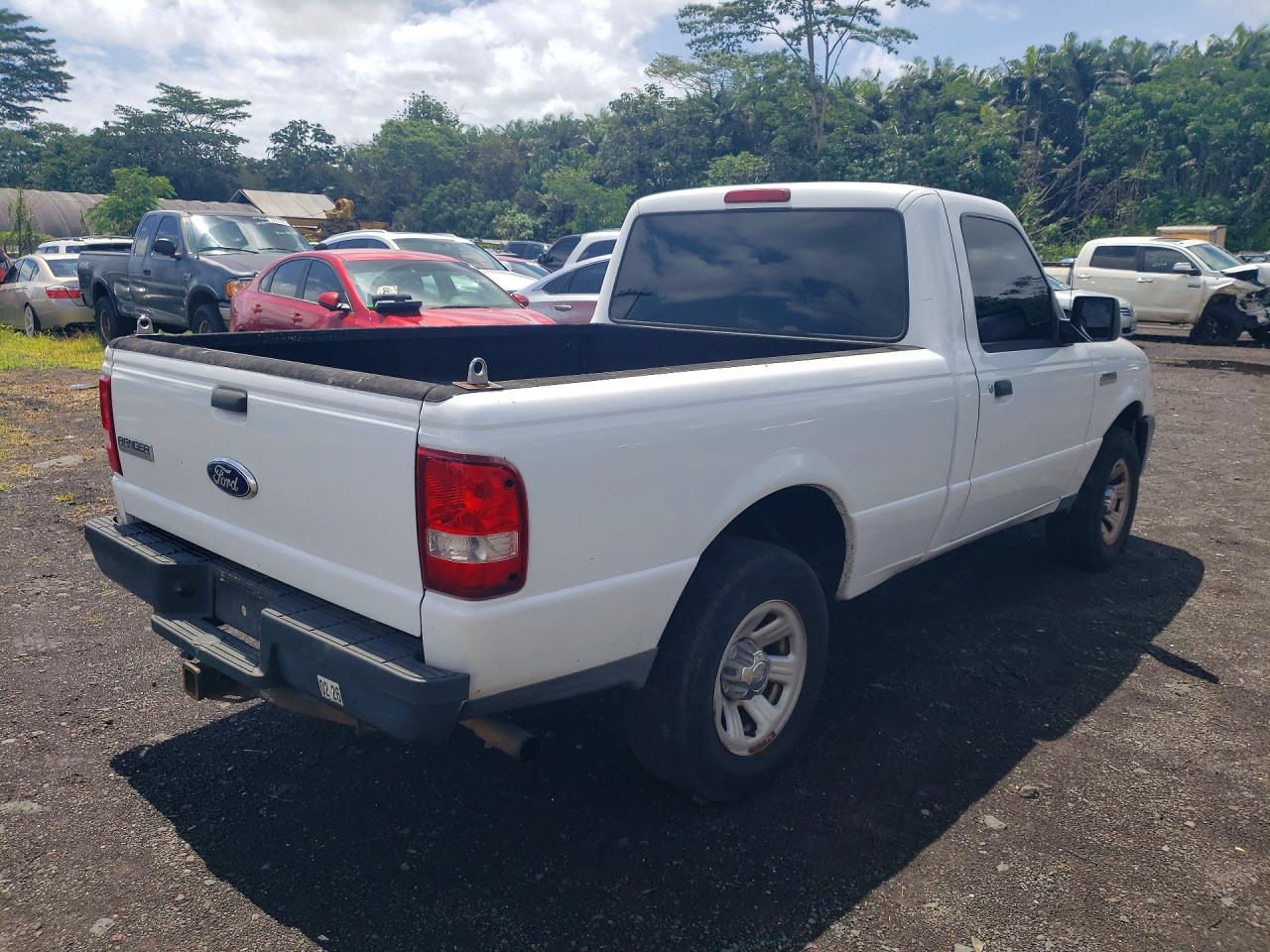 2011 Ford Ranger Xl Белый vin: 1FTKR1AD2BPB21483