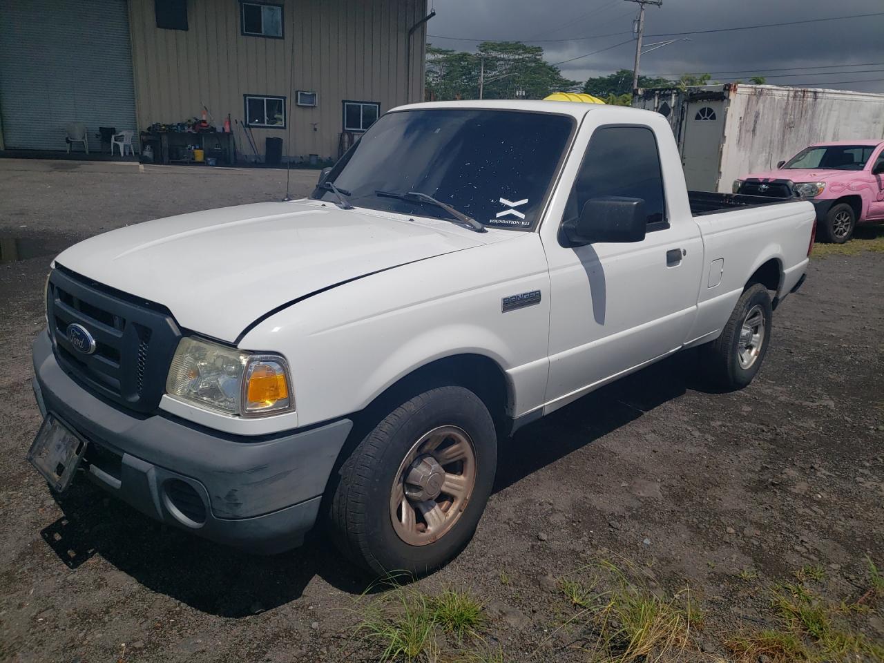 2011 Ford Ranger Xl Белый vin: 1FTKR1AD2BPB21483 Damage: F Bumper Textured, Scraped, > 12 Inches