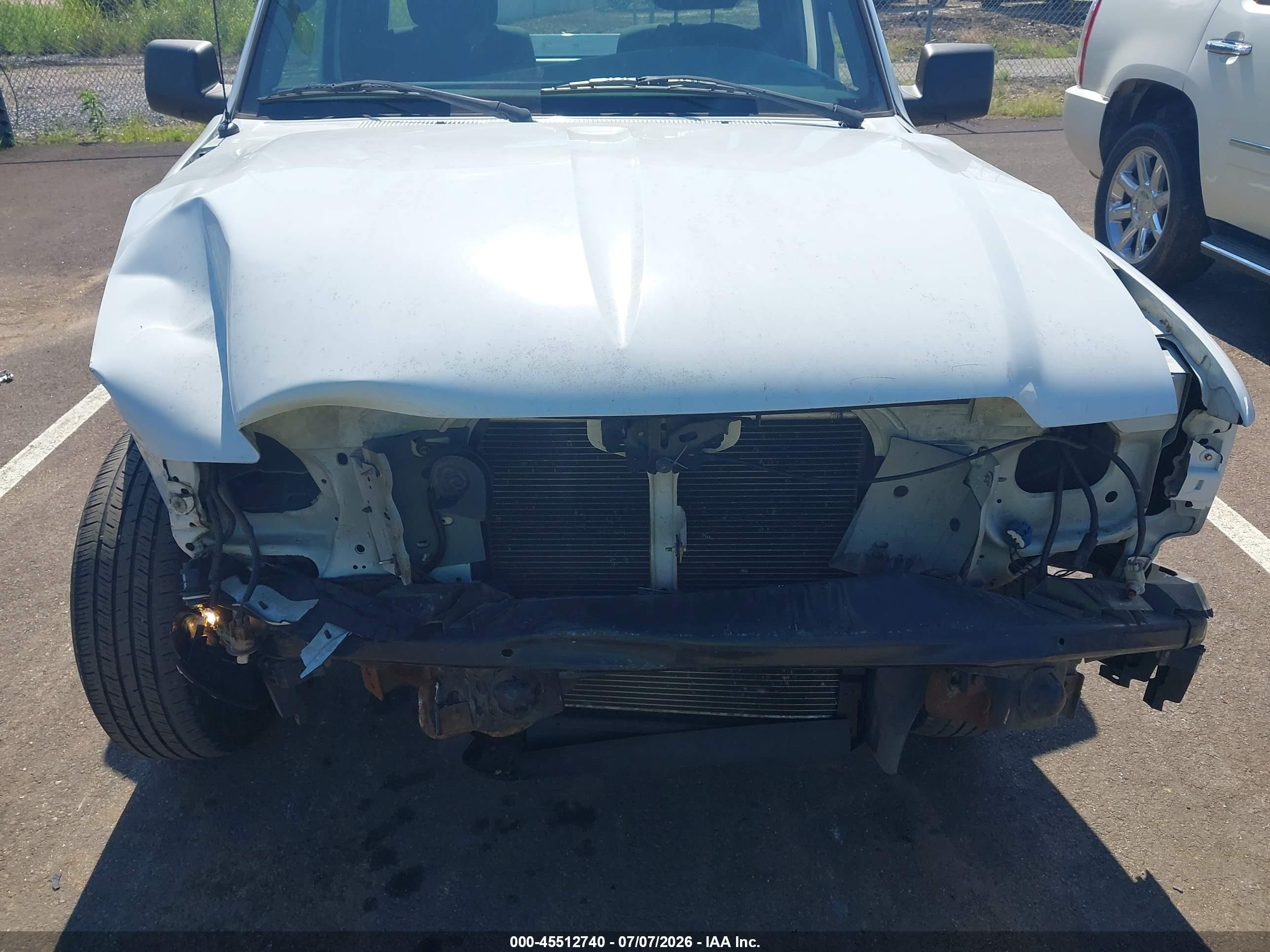 2010 Ford Ranger Xl/xlt White vin: 1FTKR1AD3APA72731