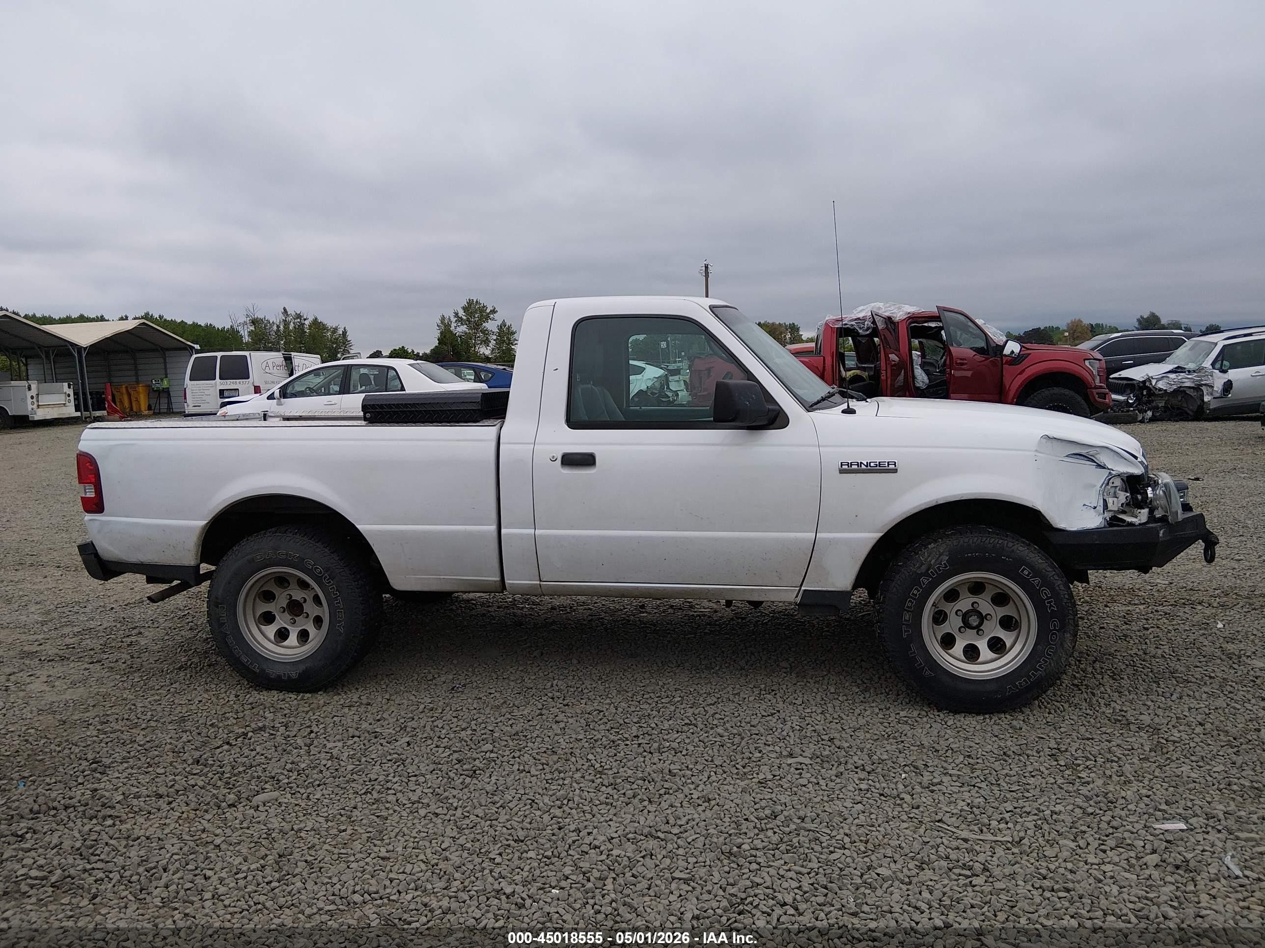 2011 Ford Ranger Xl Белый vin: 1FTKR1AD3BPA35793