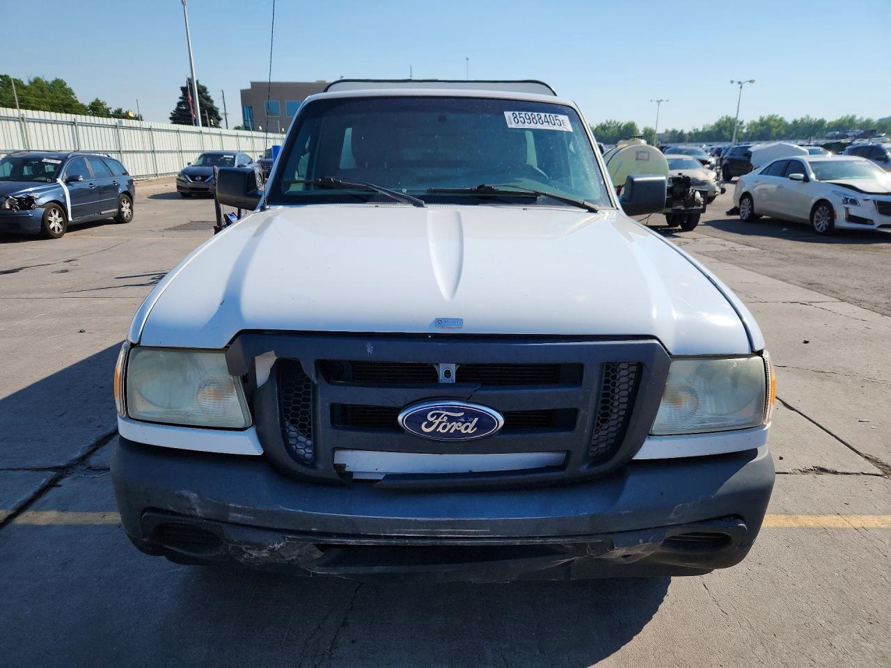 2011 Ford Ranger White vin: 1FTKR1AD3BPB02019