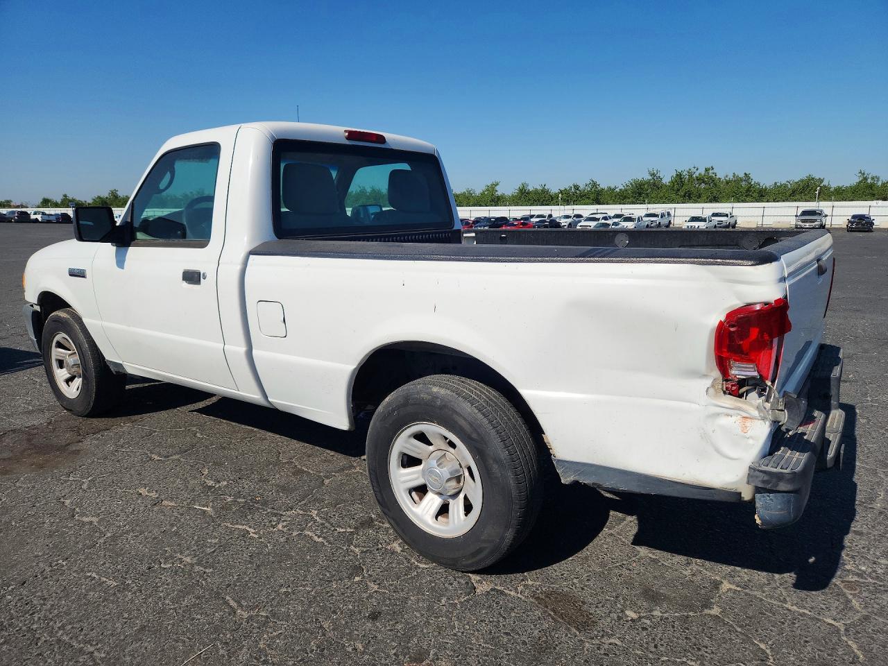 2010 Ford Ranger White vin: 1FTKR1AD4APA51340