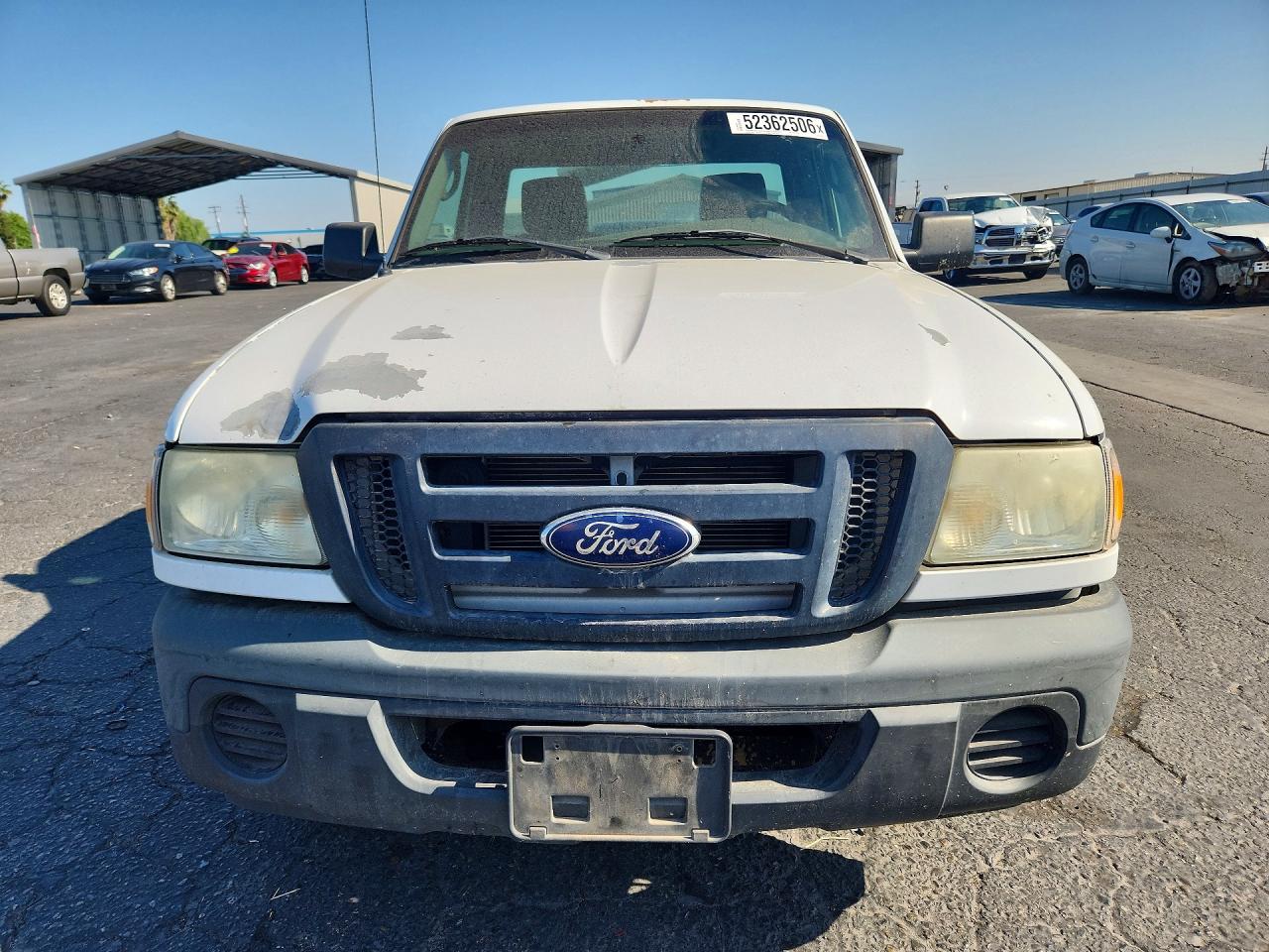2010 Ford Ranger White vin: 1FTKR1AD4APA51340