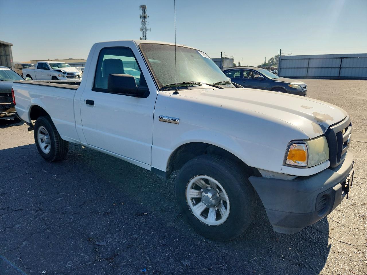 2010 Ford Ranger White vin: 1FTKR1AD4APA51340