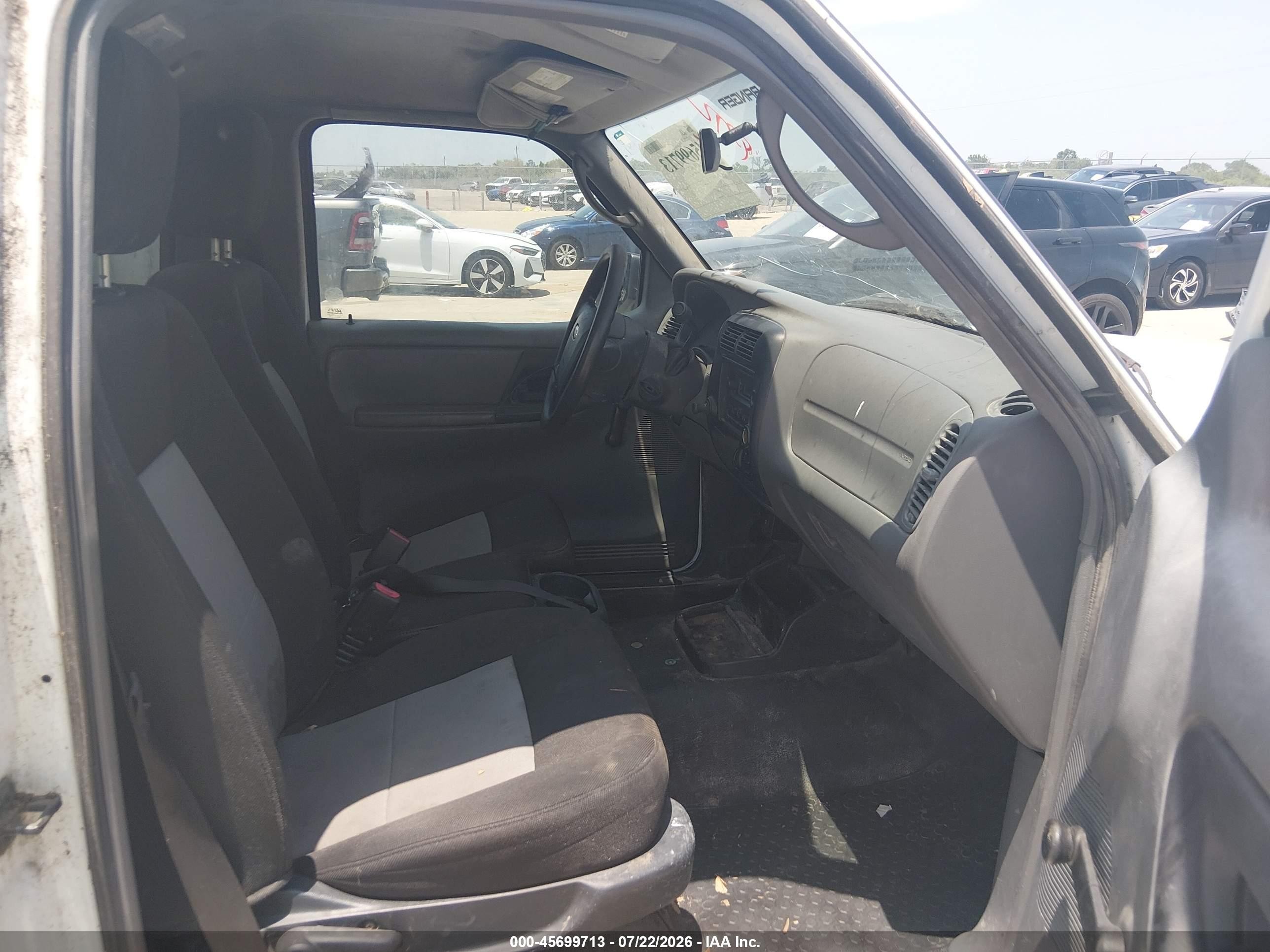 2010 Ford Ranger Xl/xlt White vin: 1FTKR1AD4APA53153