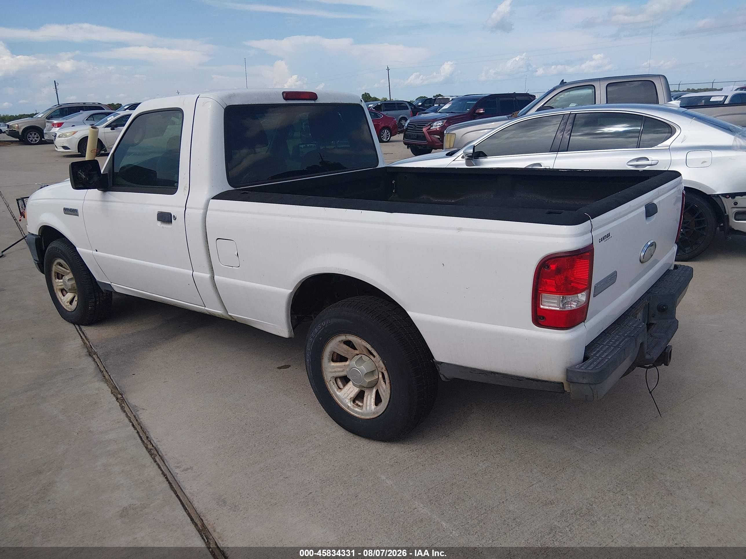 2010 Ford Ranger Xl/xlt White vin: 1FTKR1AD4APA53153
