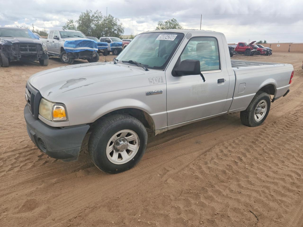 2010 Ford Ranger Silver vin: 1FTKR1AD4APA69059