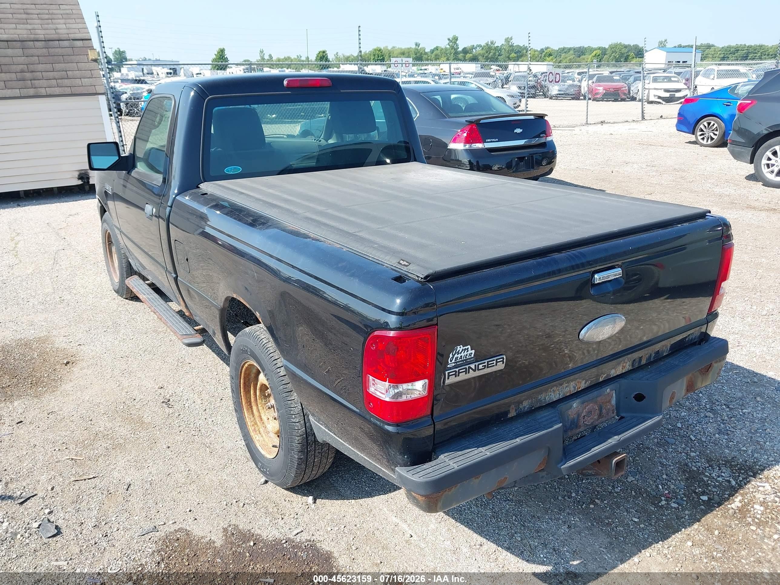 2011 Ford Ranger Xl Черный vin: 1FTKR1AD4BPB20805