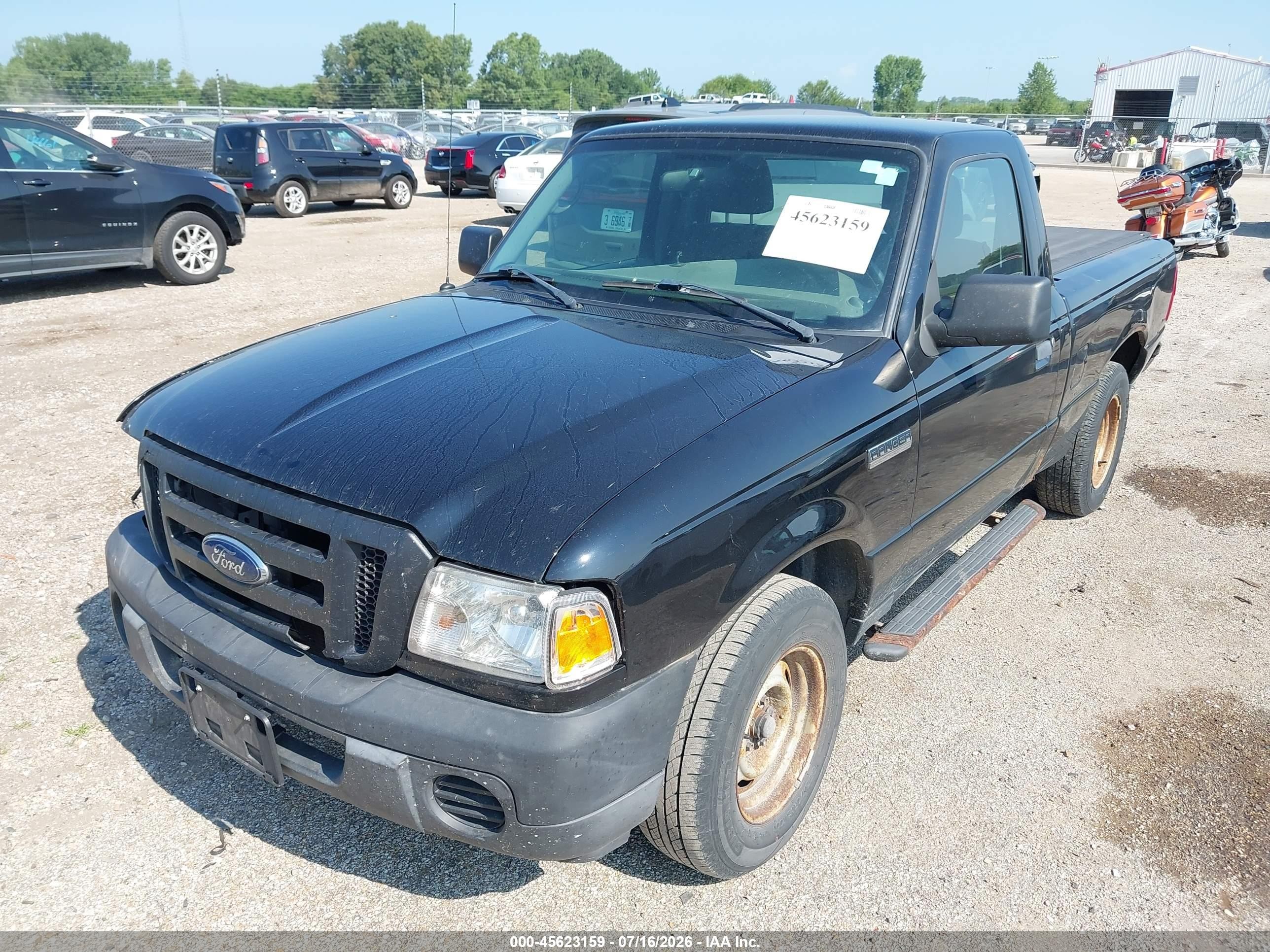 2011 Ford Ranger Xl Черный vin: 1FTKR1AD4BPB20805