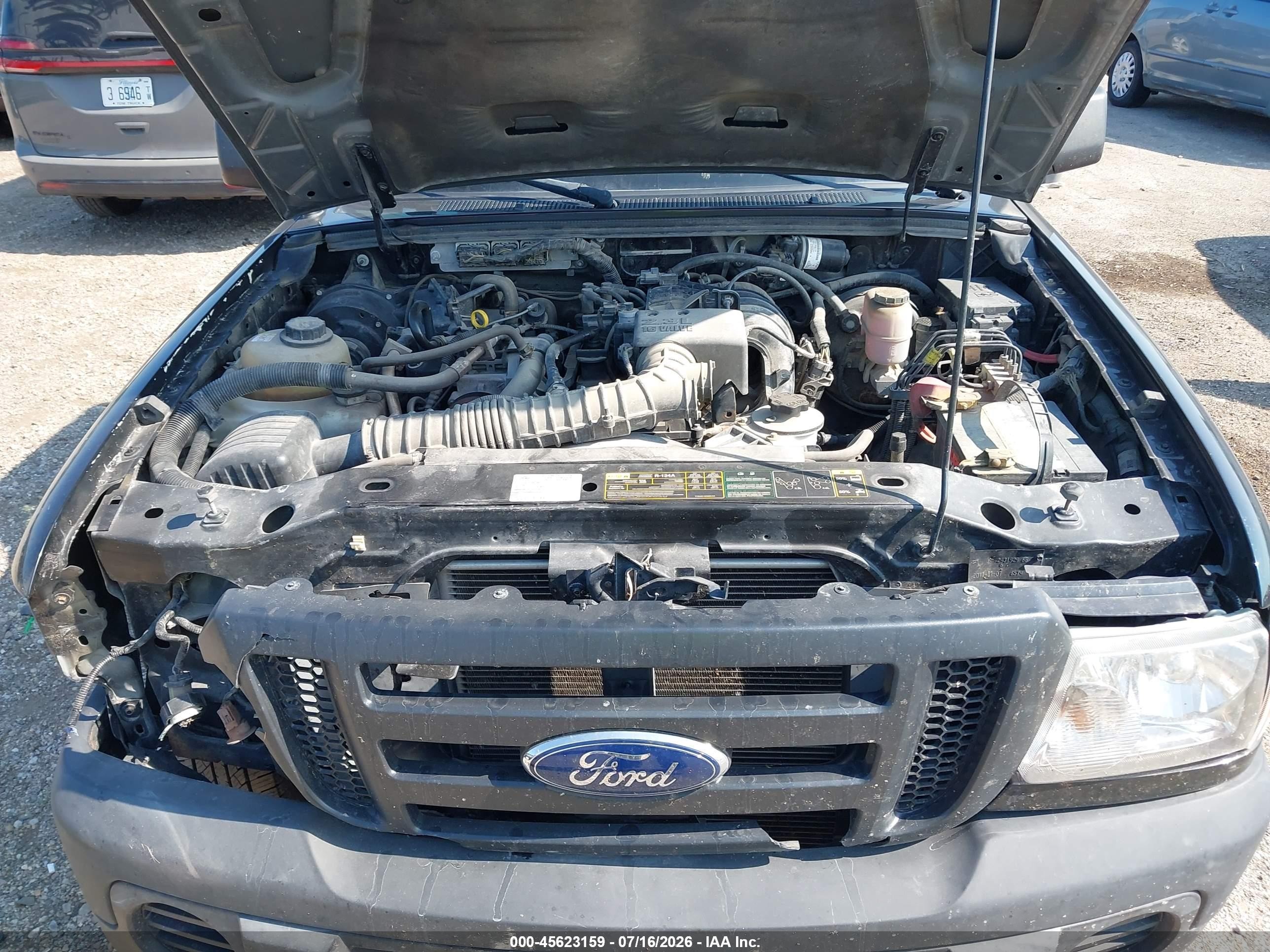 2011 Ford Ranger Xl Черный vin: 1FTKR1AD4BPB20805