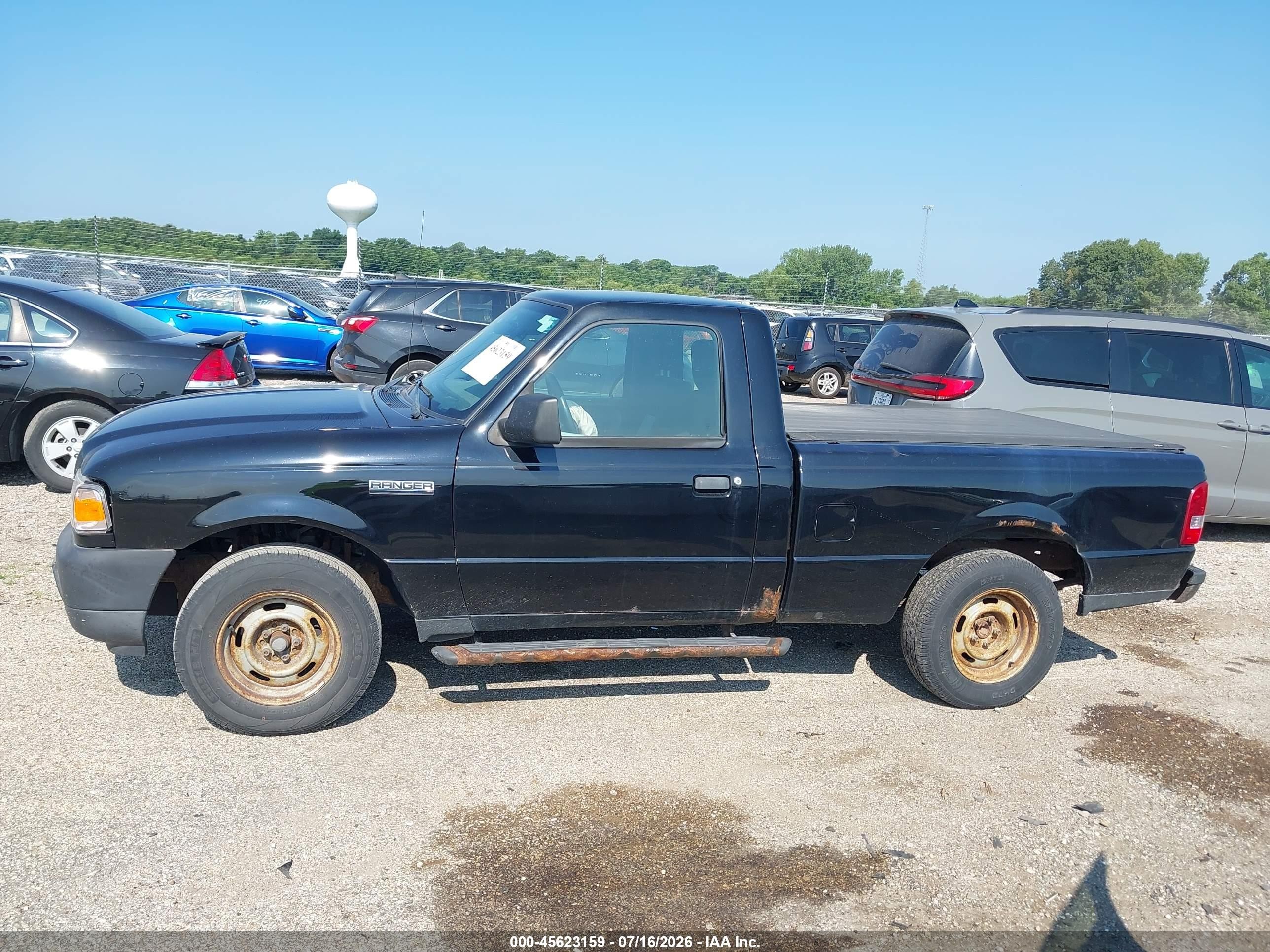 2011 Ford Ranger Xl Черный vin: 1FTKR1AD4BPB20805