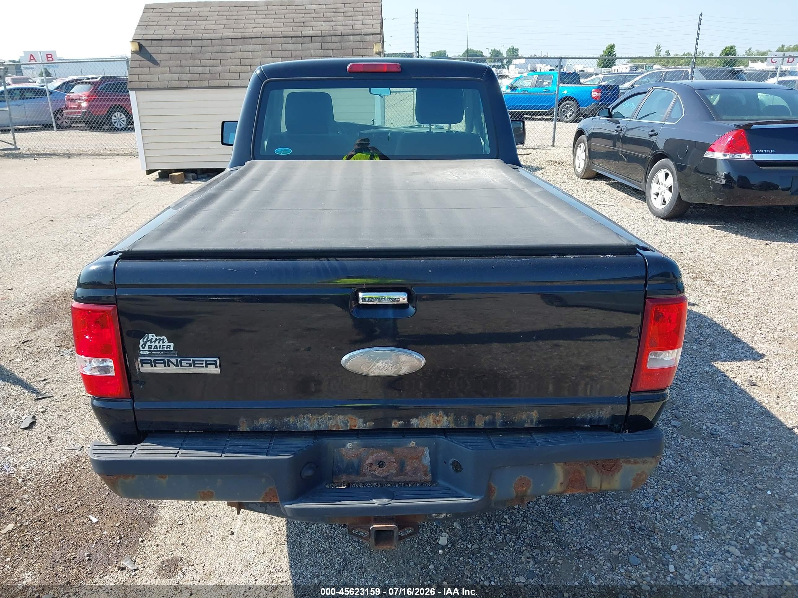 2011 Ford Ranger Xl Черный vin: 1FTKR1AD4BPB20805