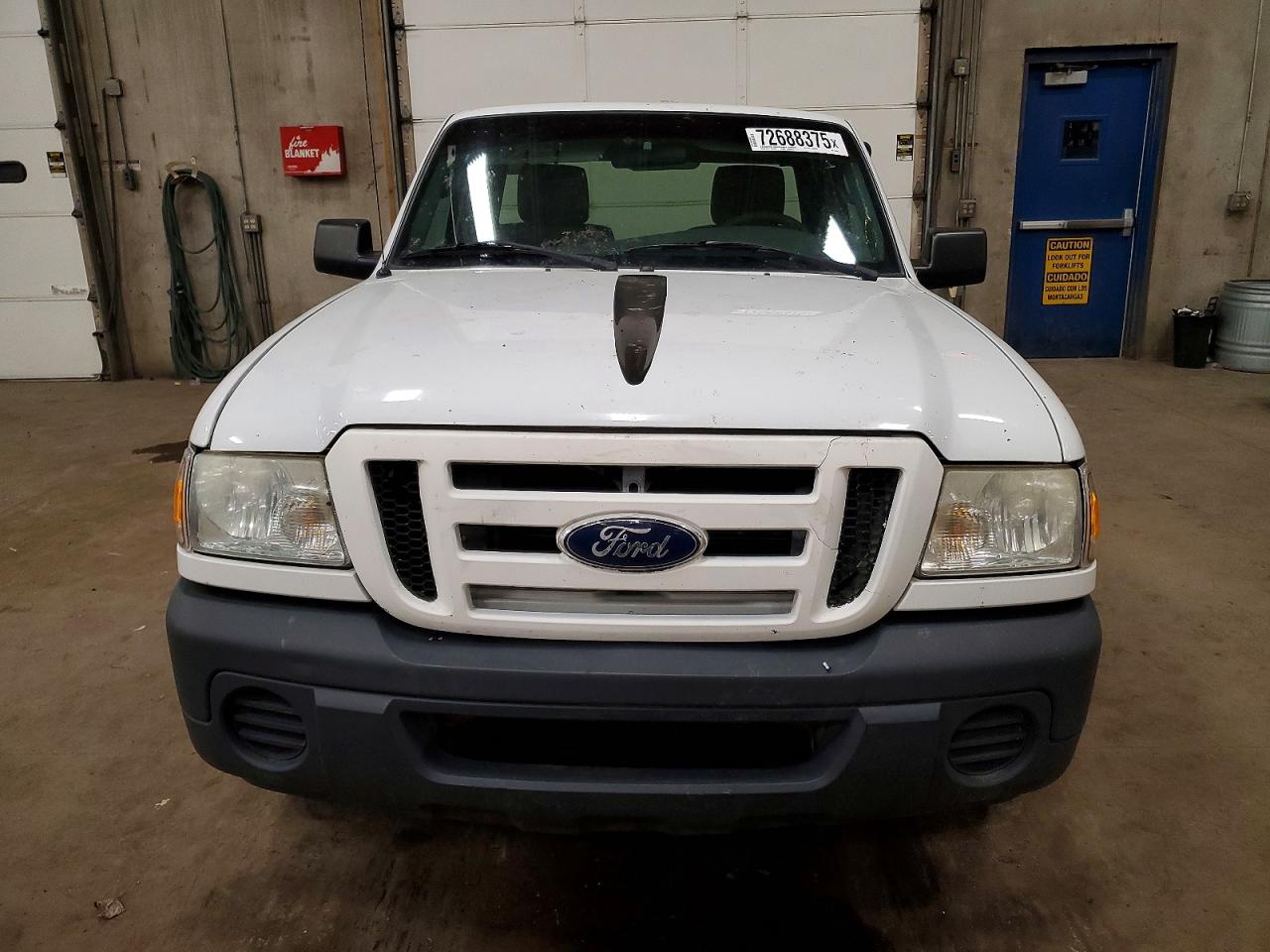 2010 Ford Ranger White vin: 1FTKR1AD5APA18508