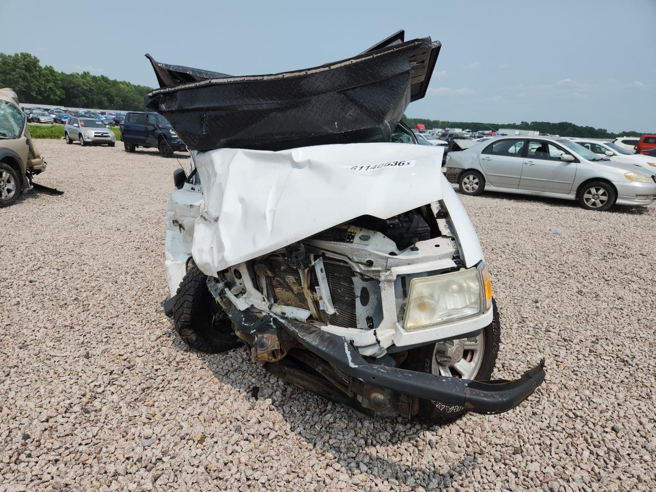 2010 Ford Ranger White vin: 1FTKR1AD5APA31100